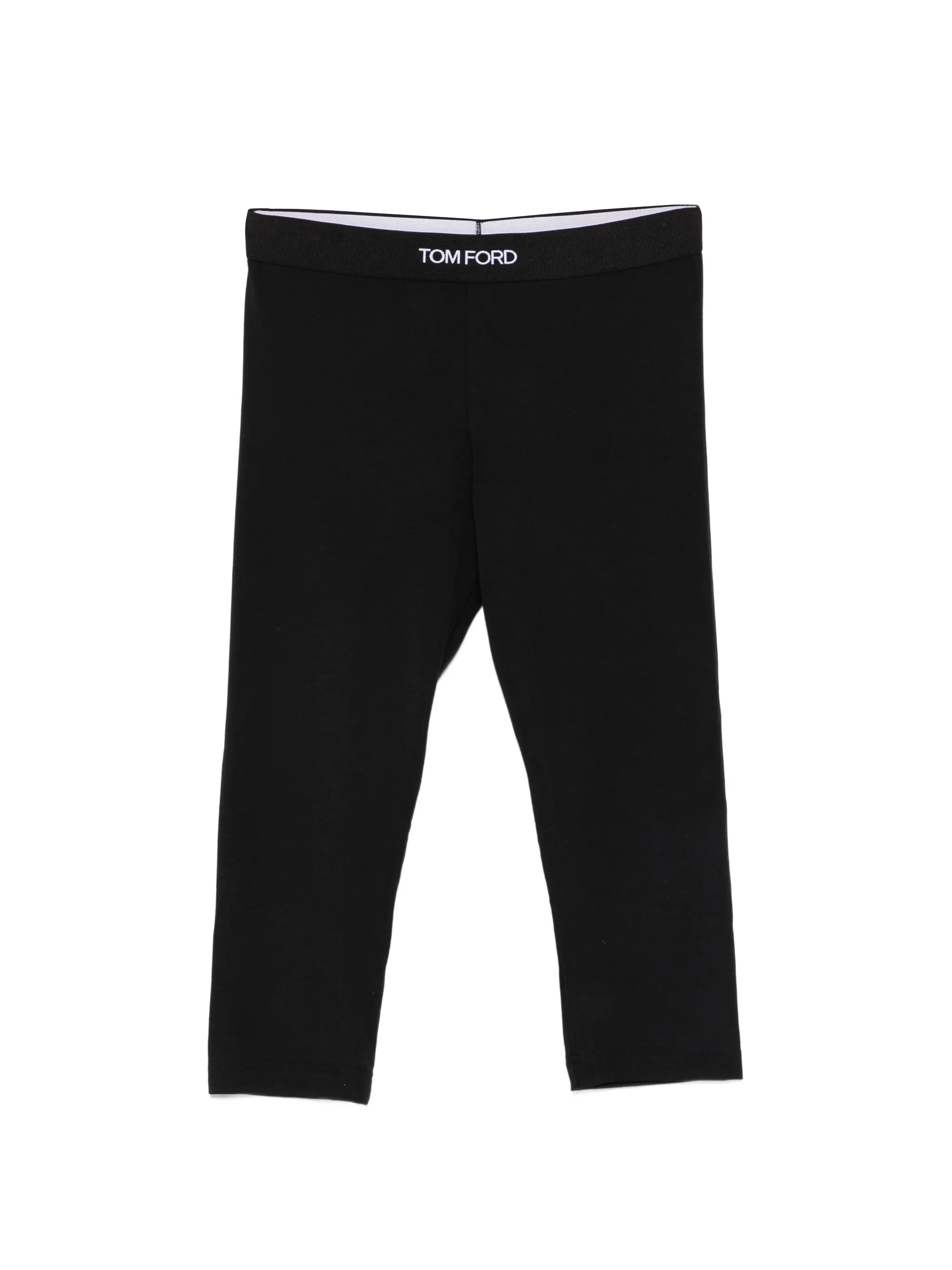 logo-waistband trousers