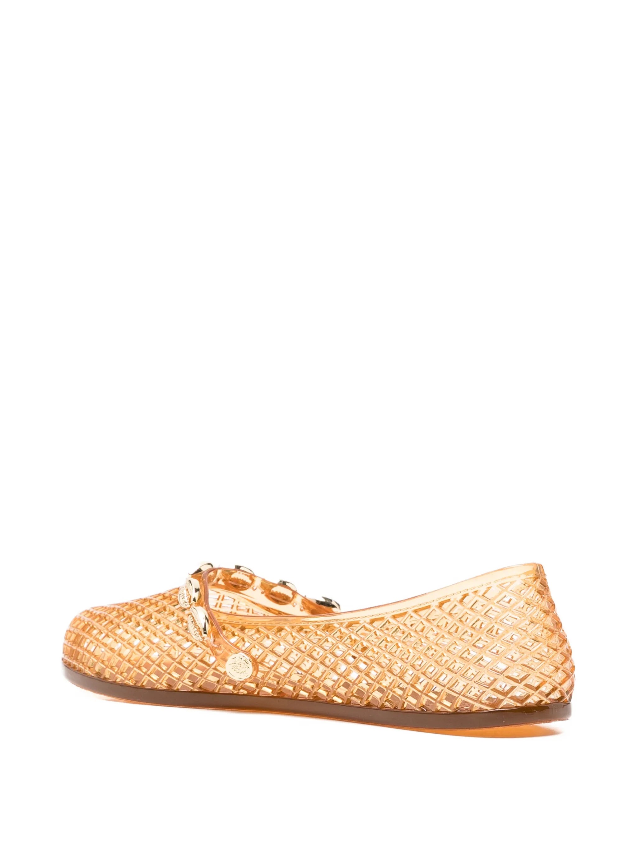 Iro shell-embellishment ballet flats