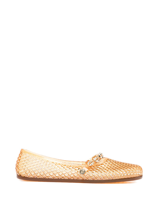 Iro shell-embellishment ballet flats