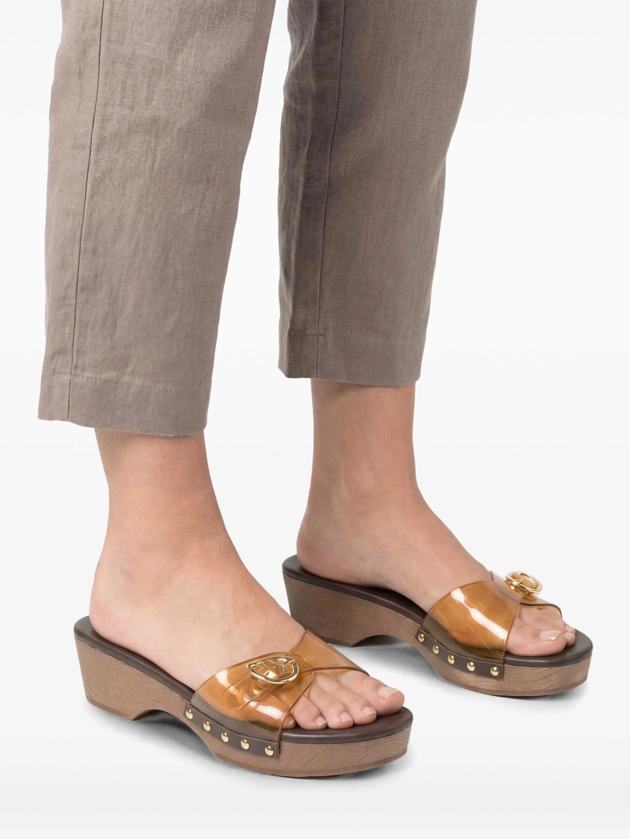 Omonia buckle-detail sandals