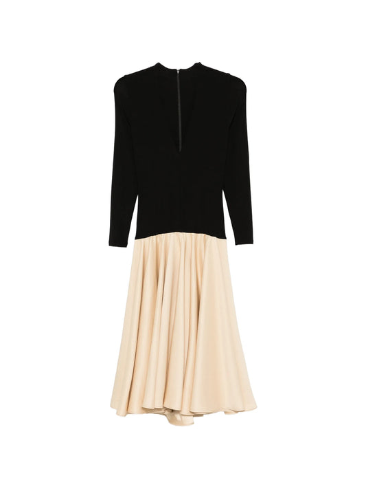 Aloe V-neck midi dress