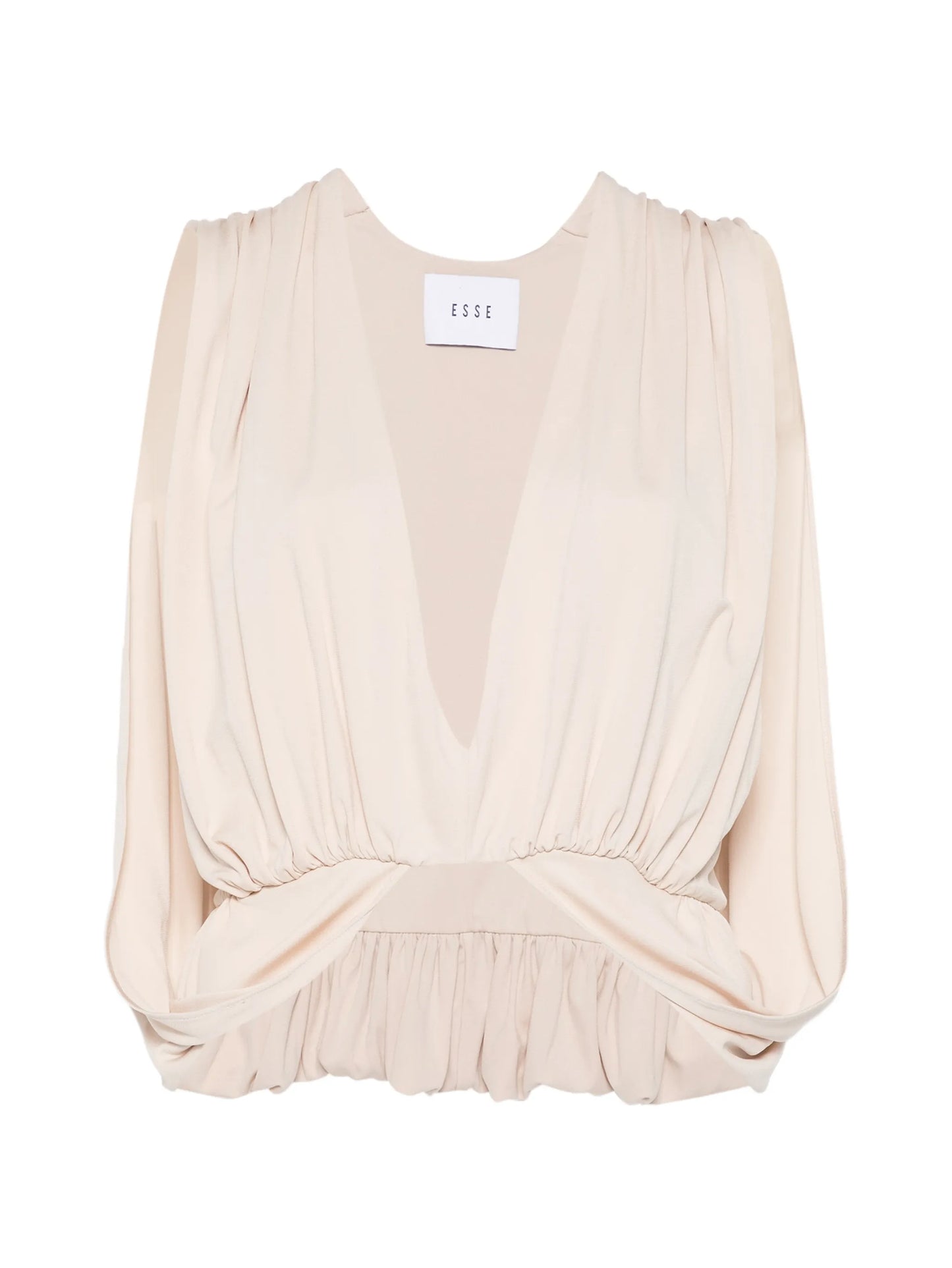 Solina V-neck cape top