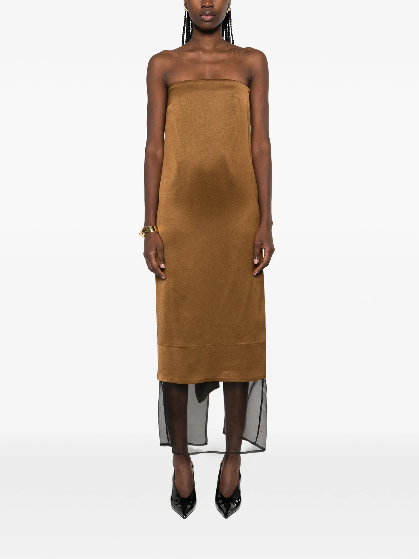 Cartia column midi dress