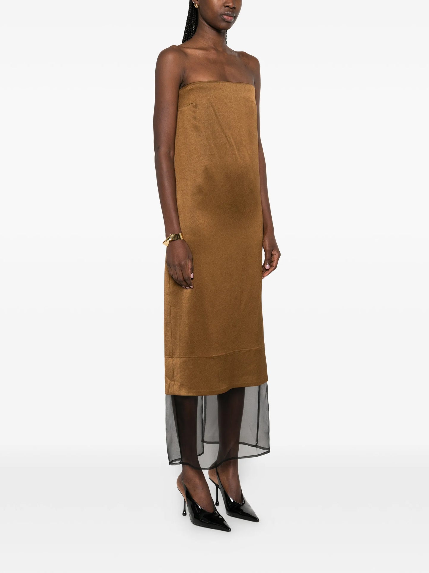 Cartia column midi dress