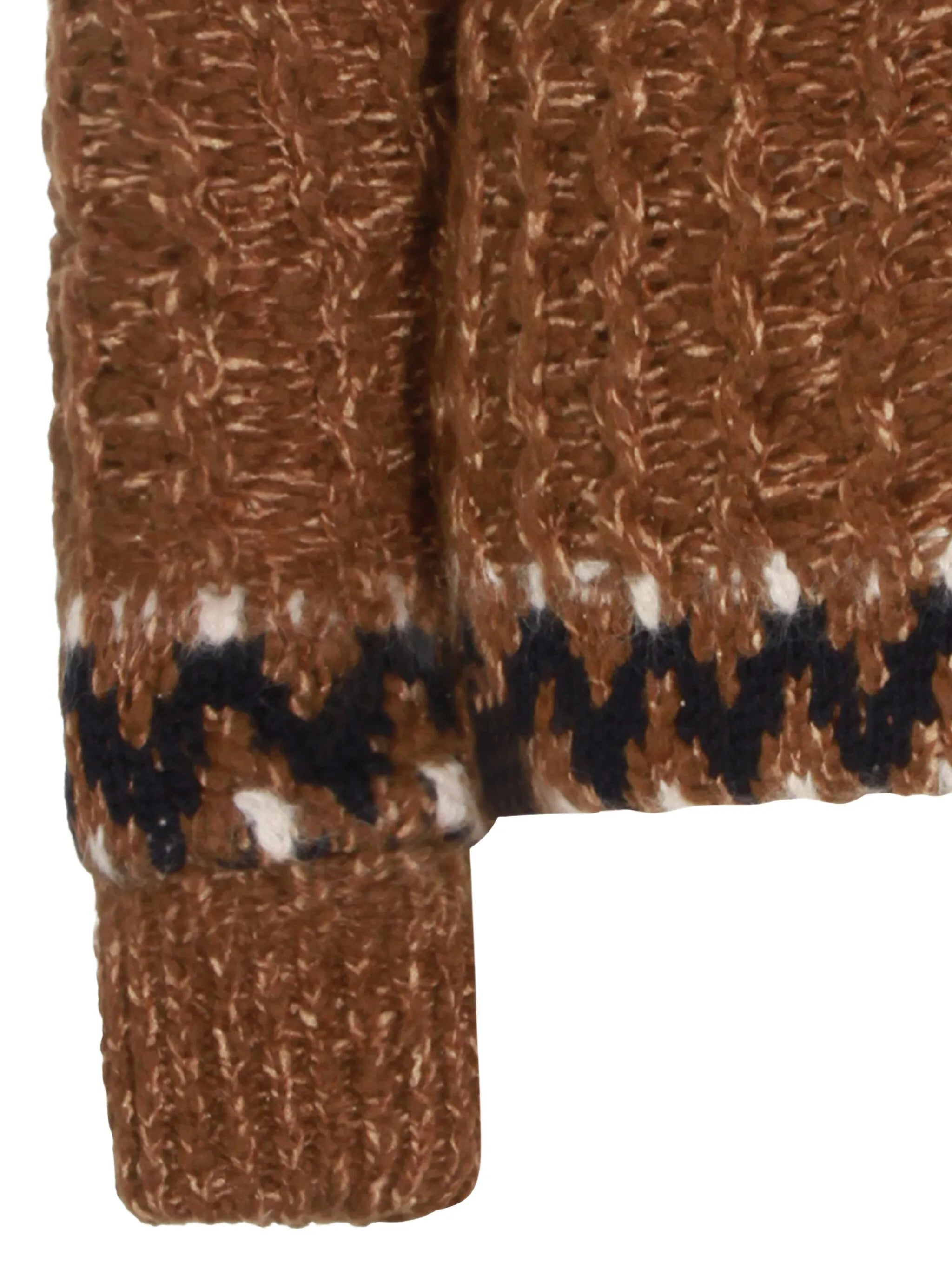 patterned zip jacket