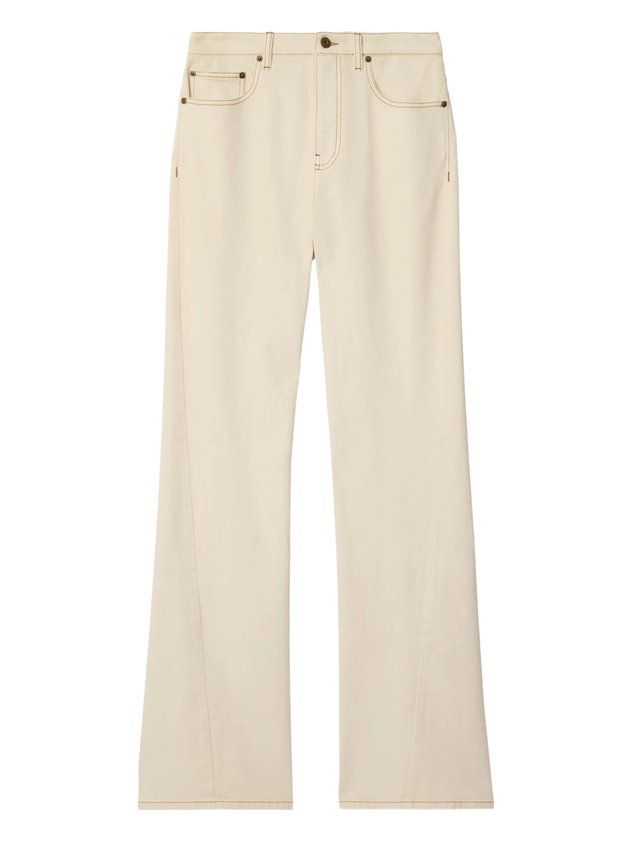 equestrian-knight straight-leg jeans