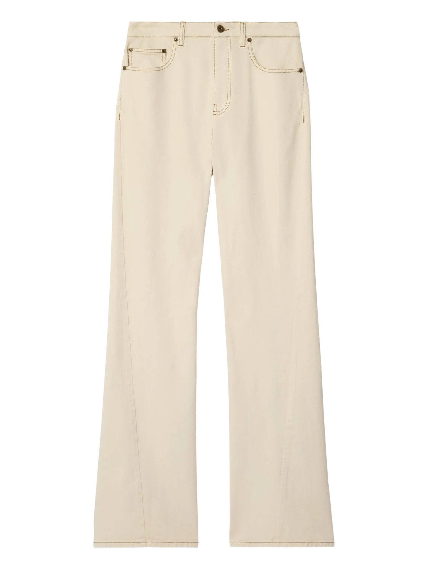 equestrian-knight straight-leg jeans