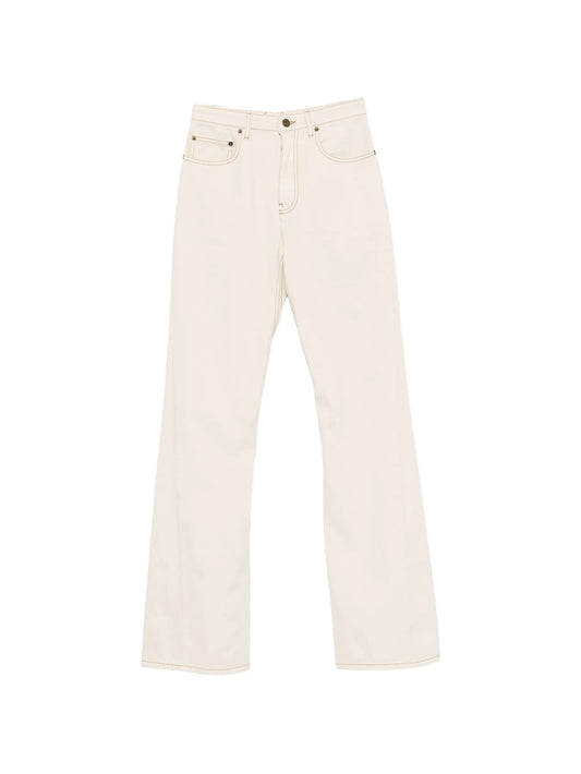 equestrian-knight straight-leg jeans