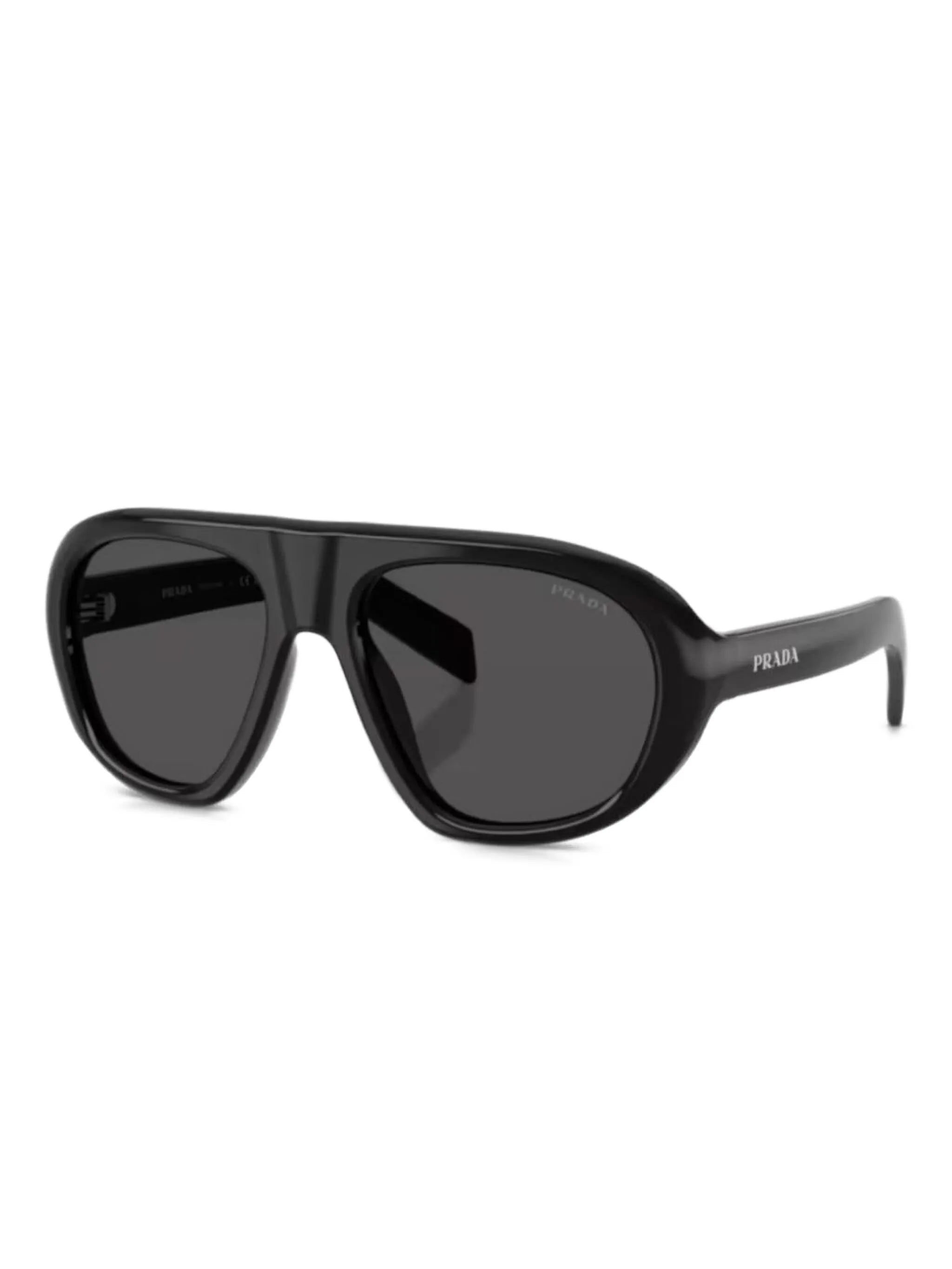 pilot-frame tinted sunglasses