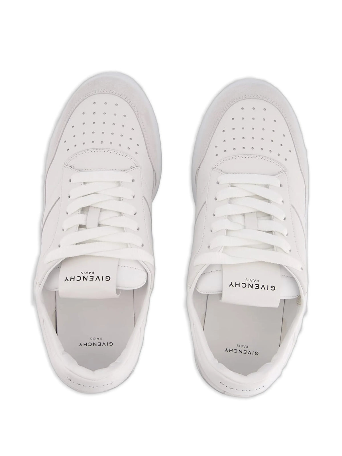 givenchy yard sneakers in leather and suede