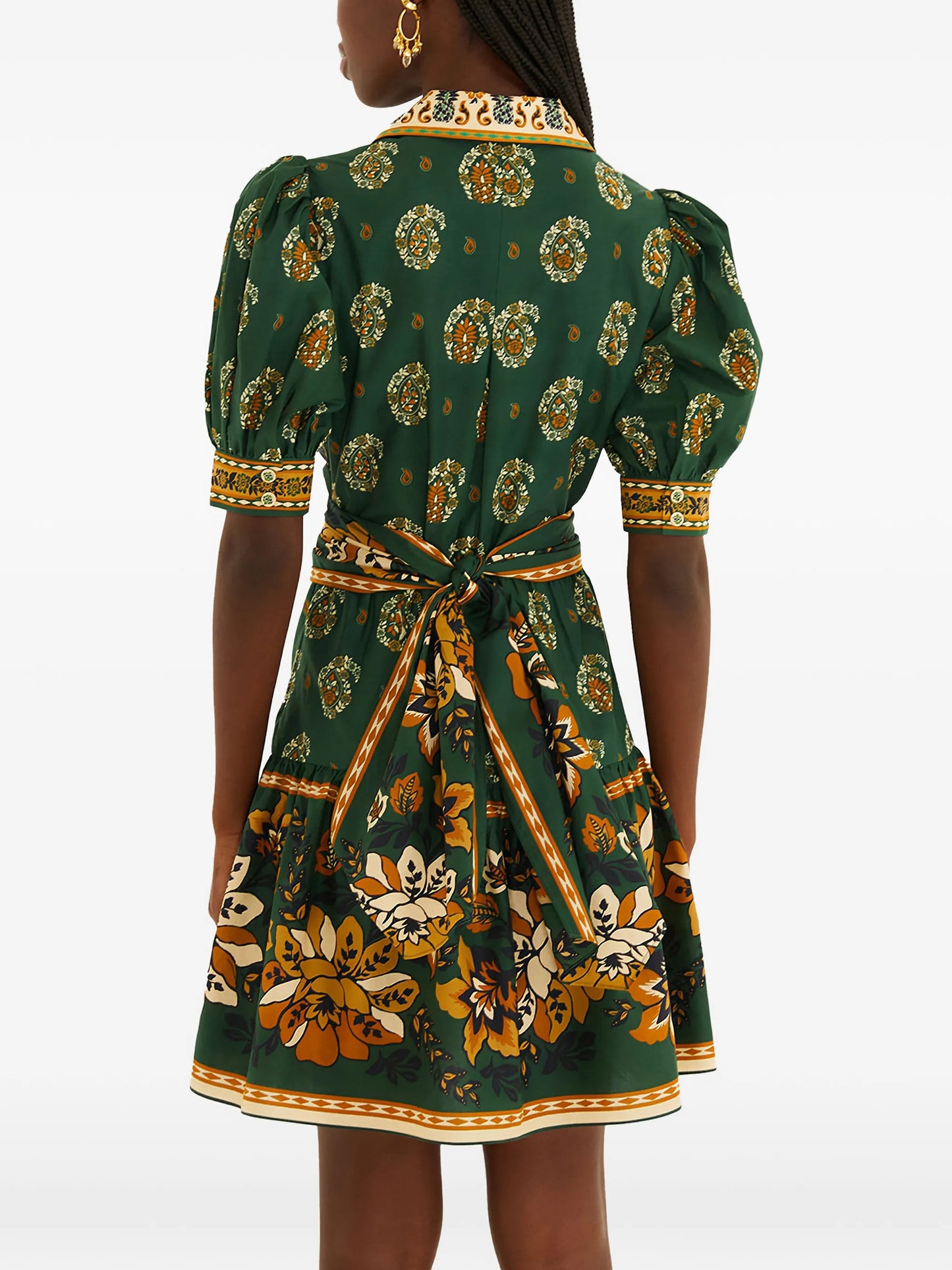 mini Ayla floral-print dress