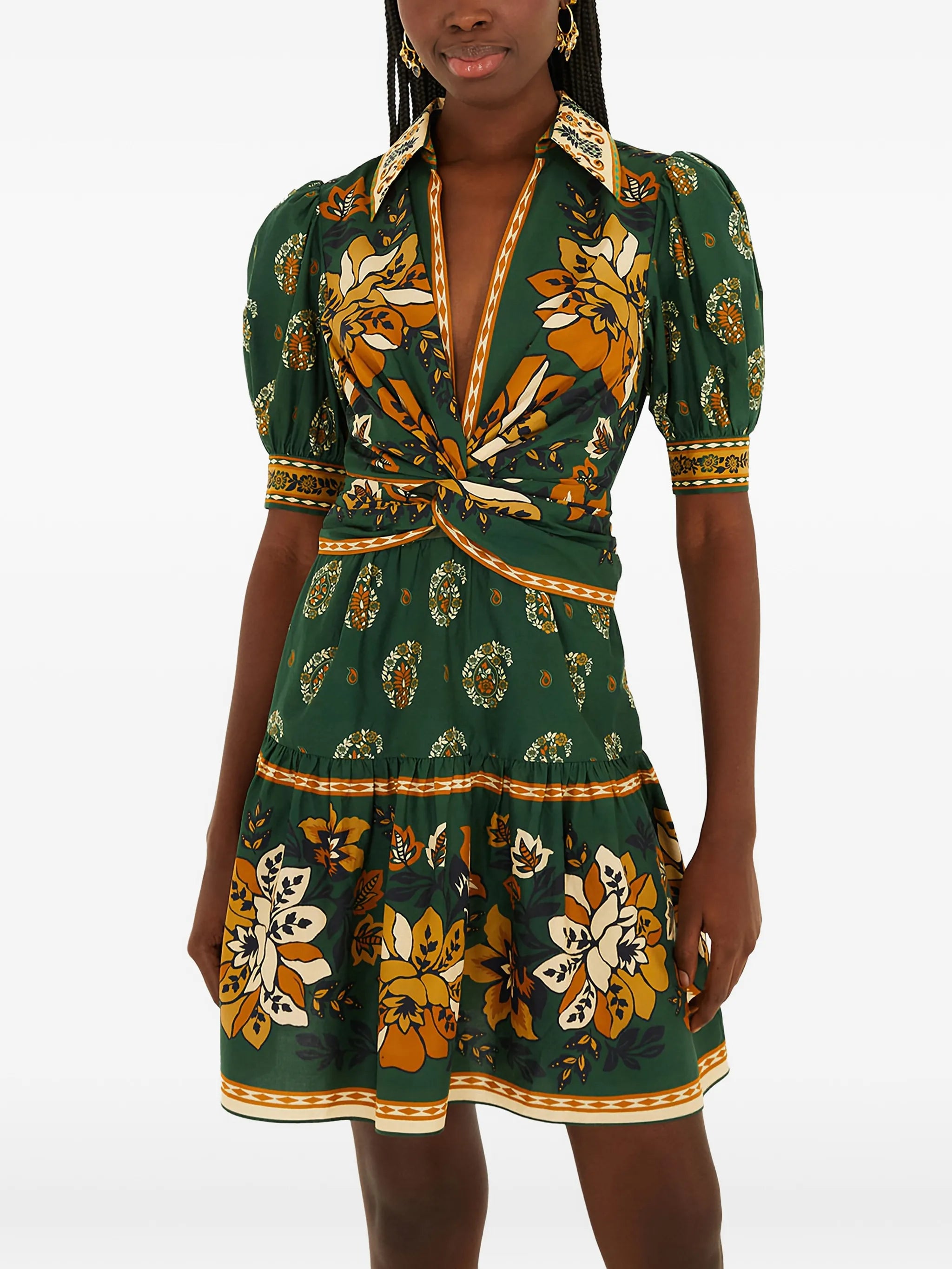 mini Ayla floral-print dress
