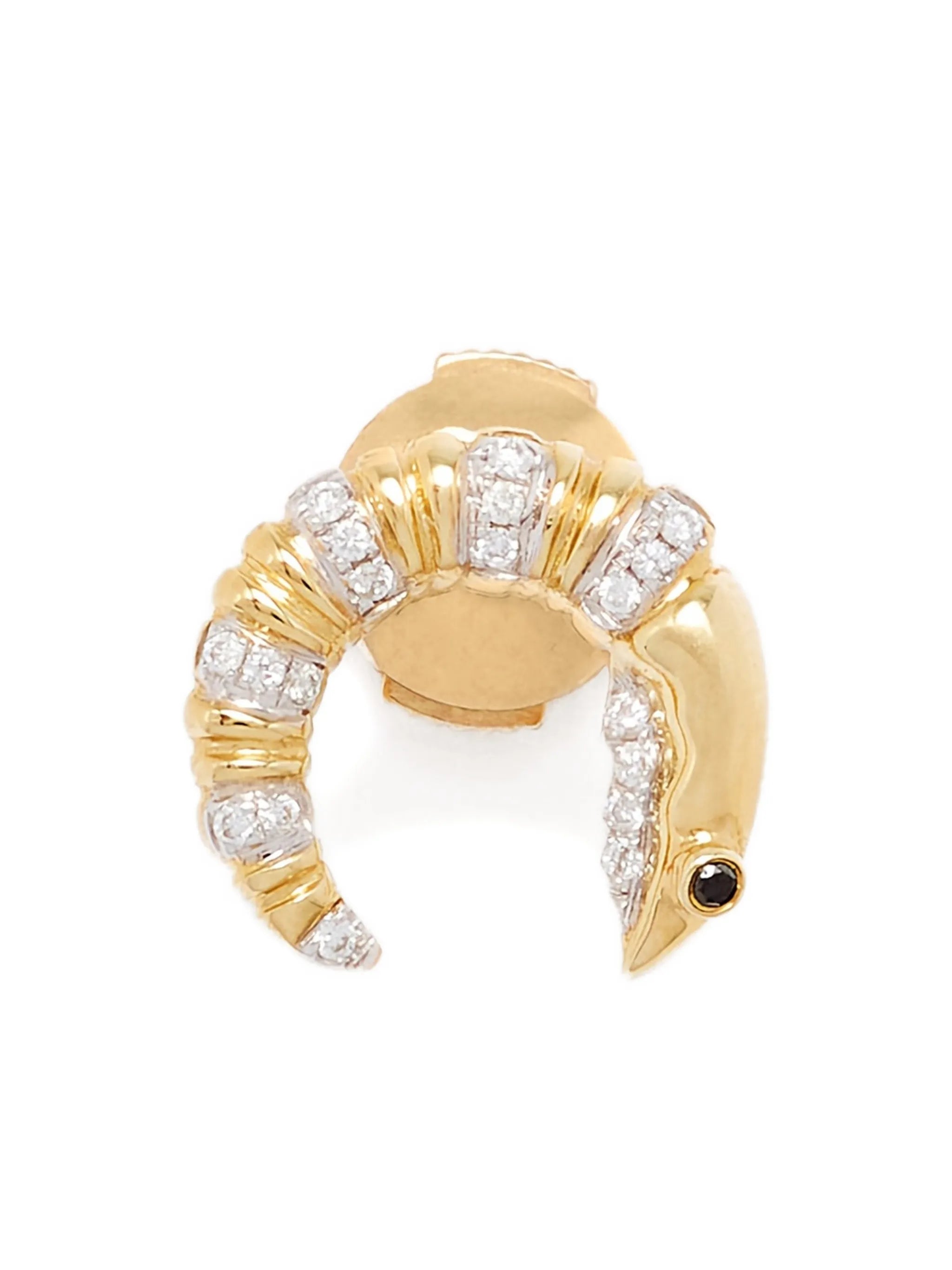 Crayfish diamond earrings