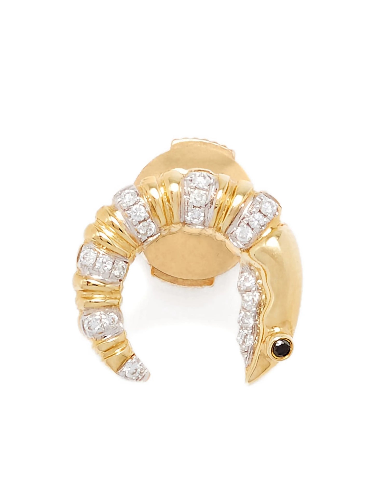 Crayfish diamond earrings