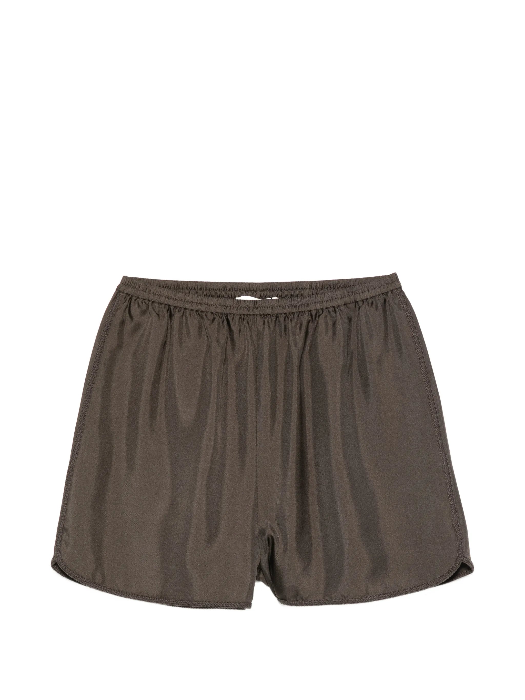 silk shorts