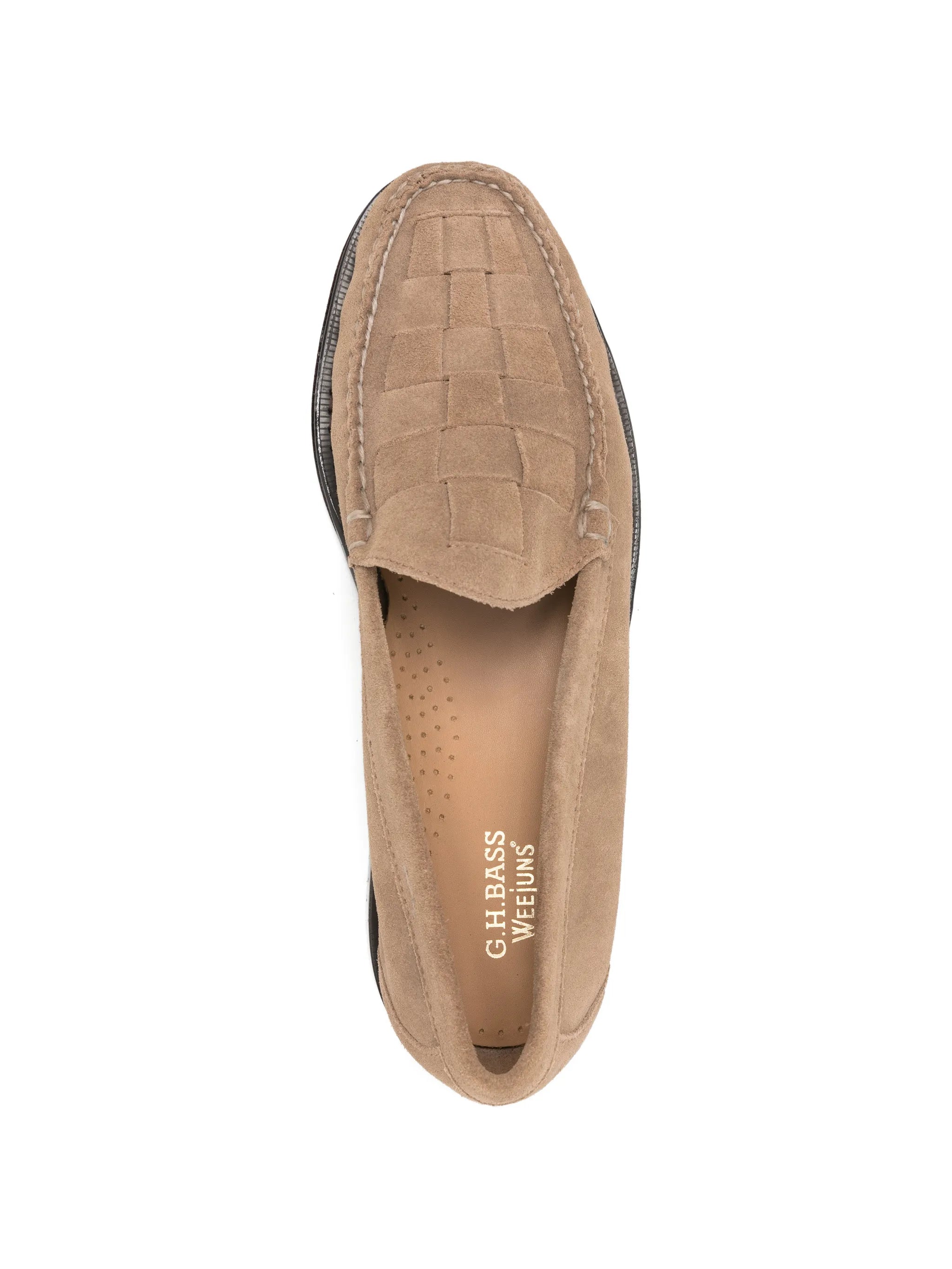 Easy Weejuns Larson Penny loafers in earth suede