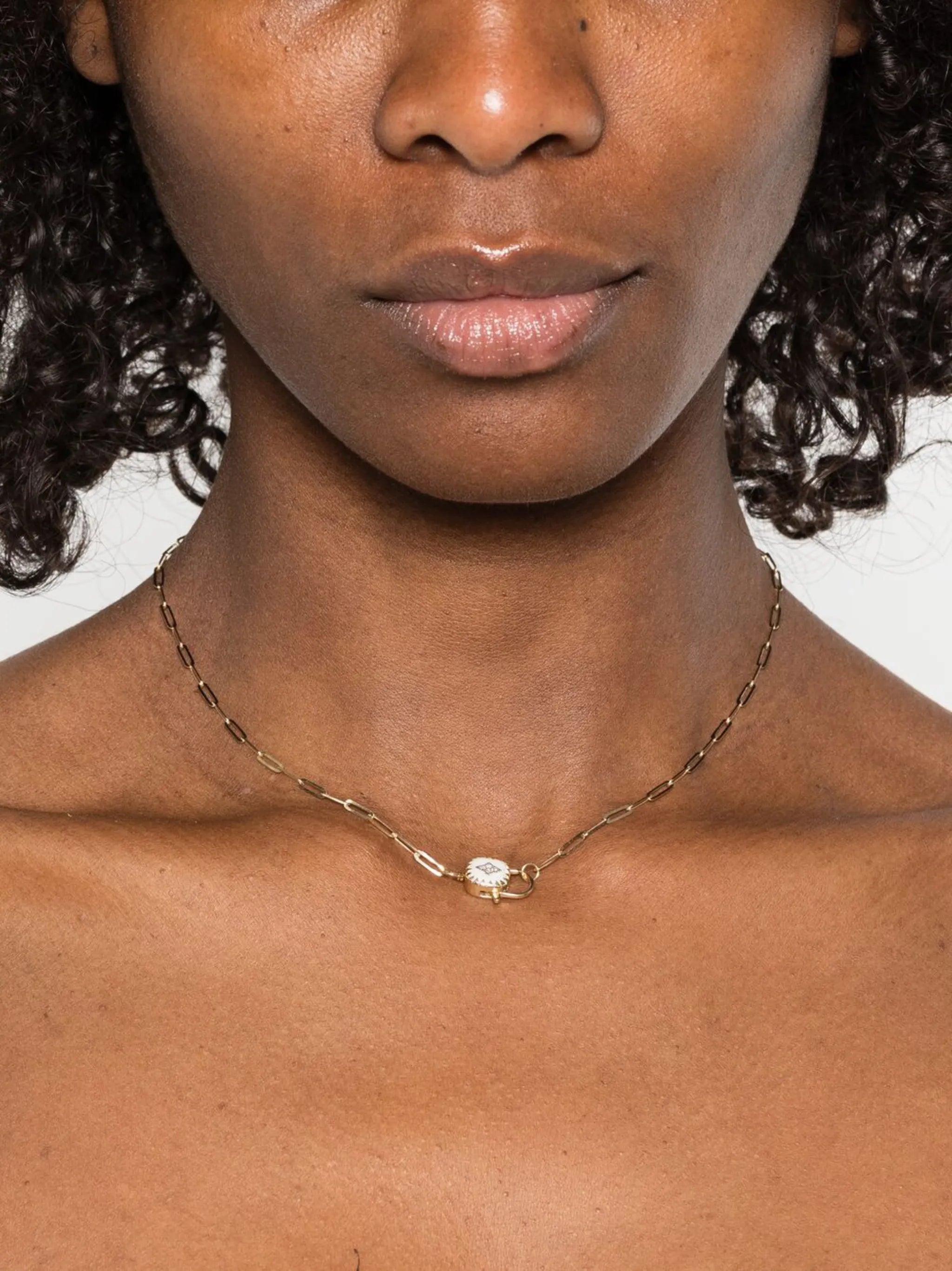 Ginger diamond necklace