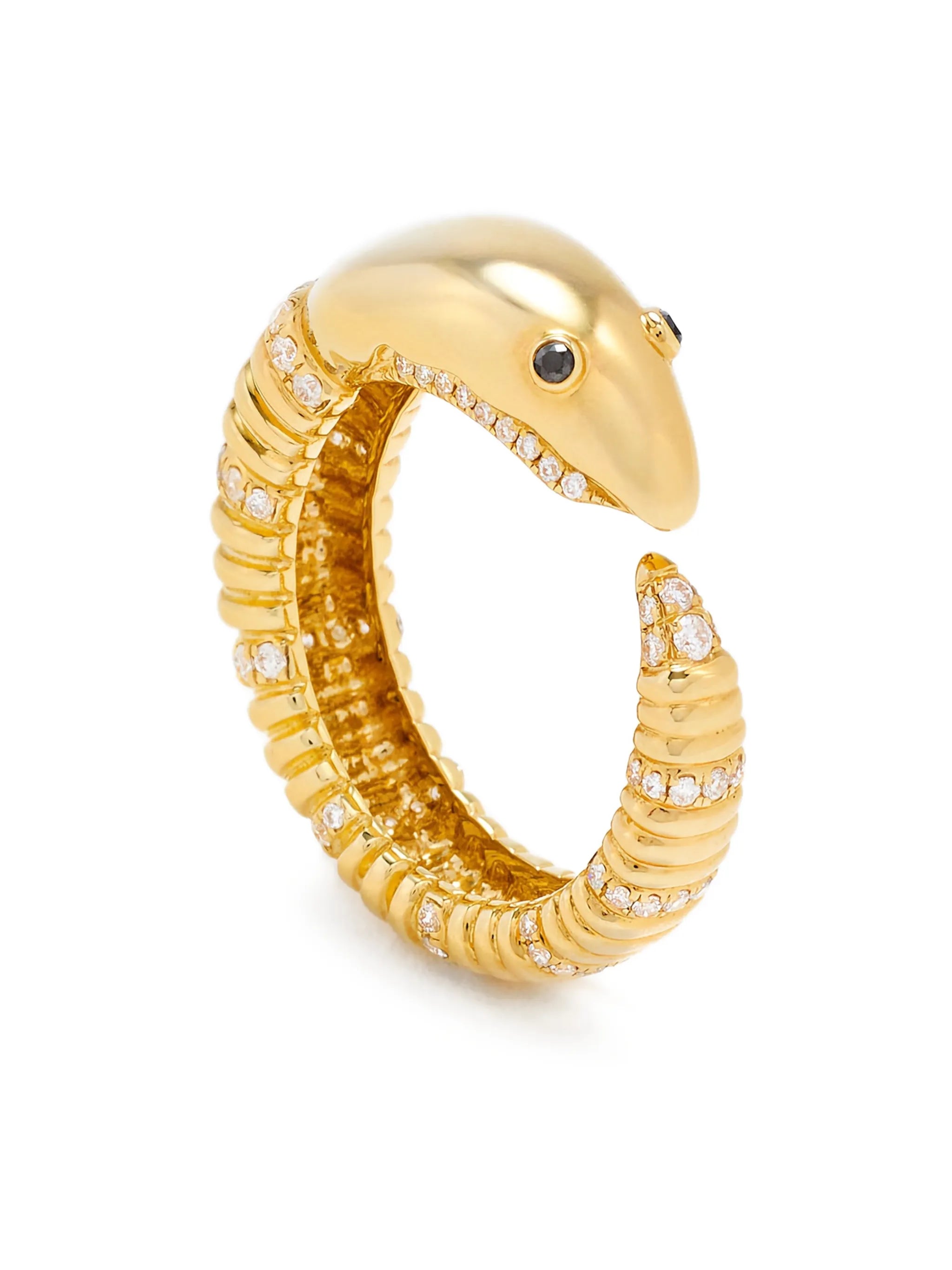 Crayfish diamond ring