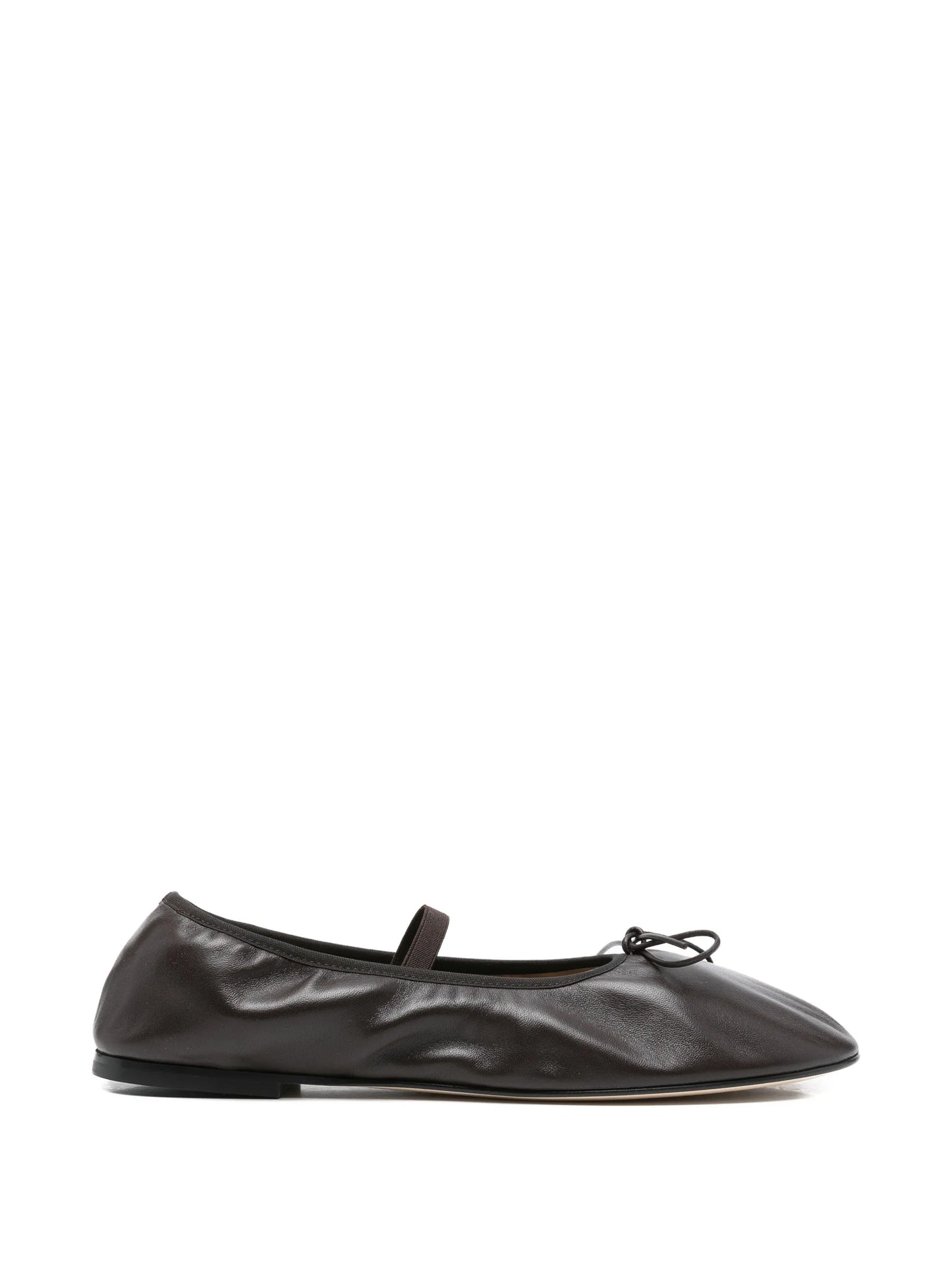 Balla bow leather ballet flats