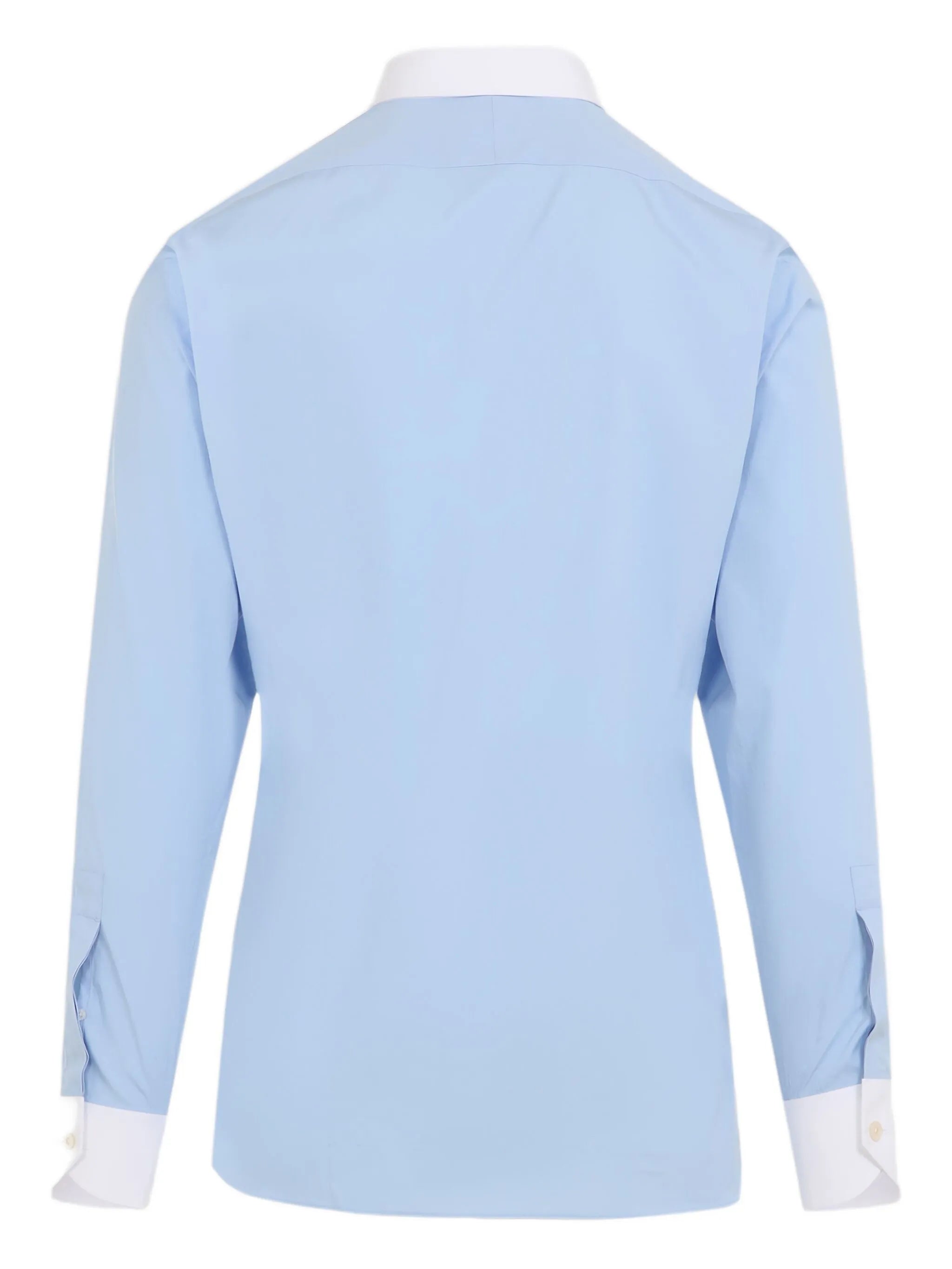contrast-trims shirt