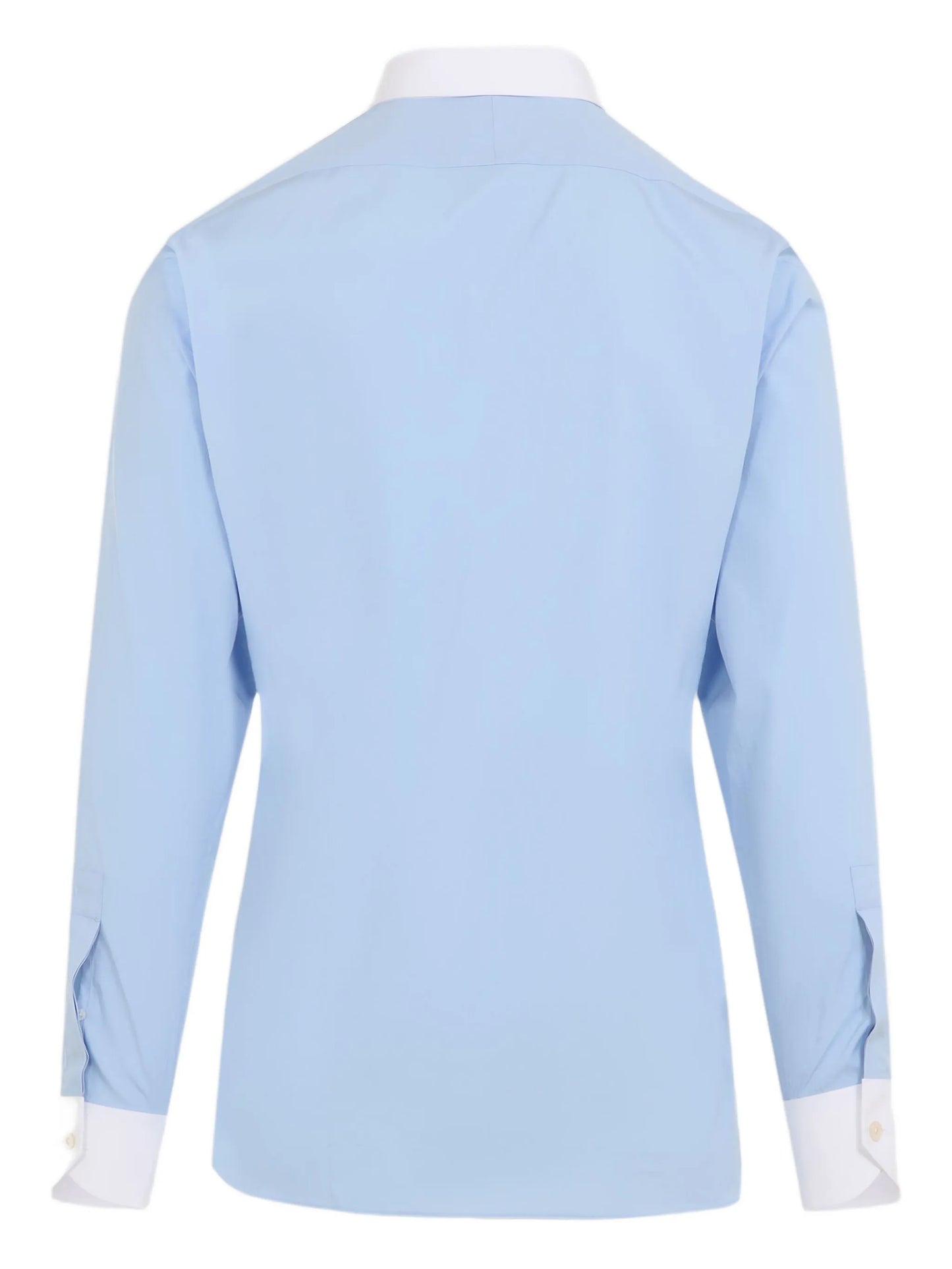 contrast-trims shirt