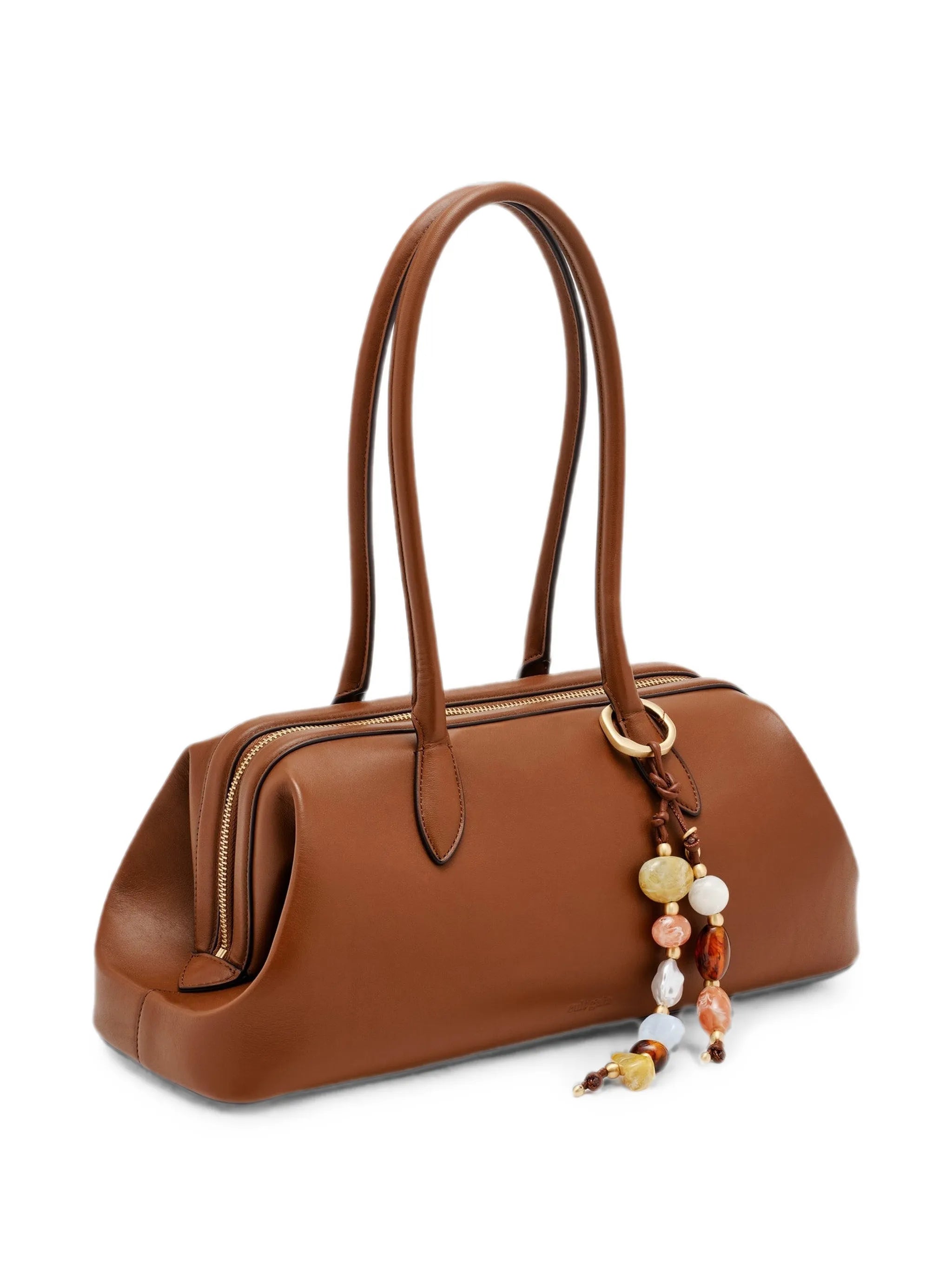 Raia beaded-charm shoulder bag