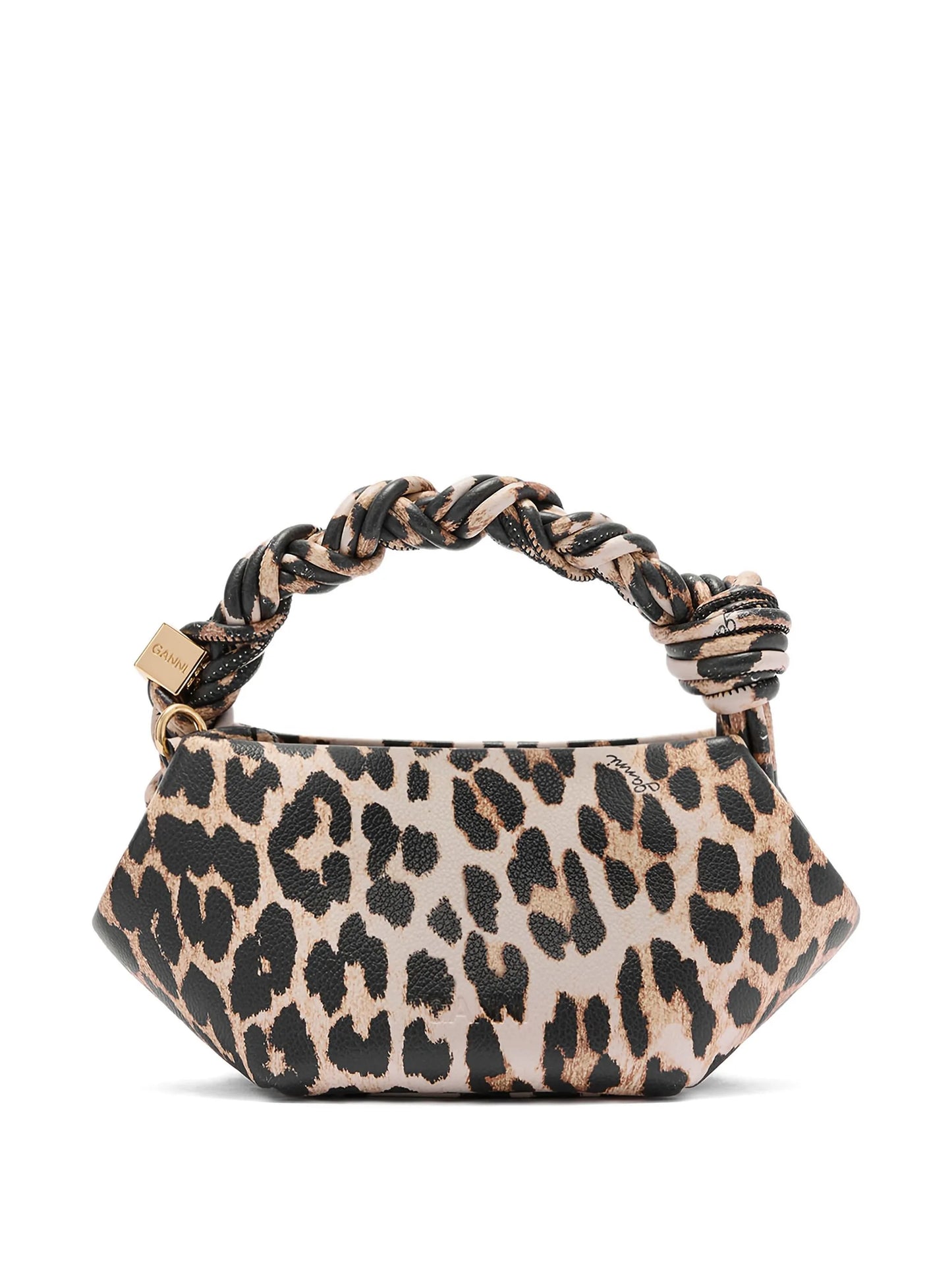 leopard grained mini Bou bag