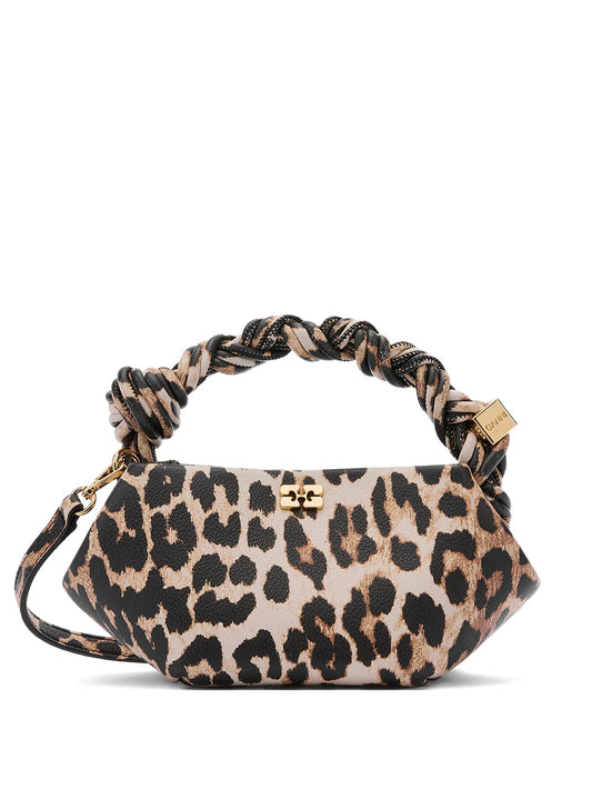 leopard grained mini Bou bag