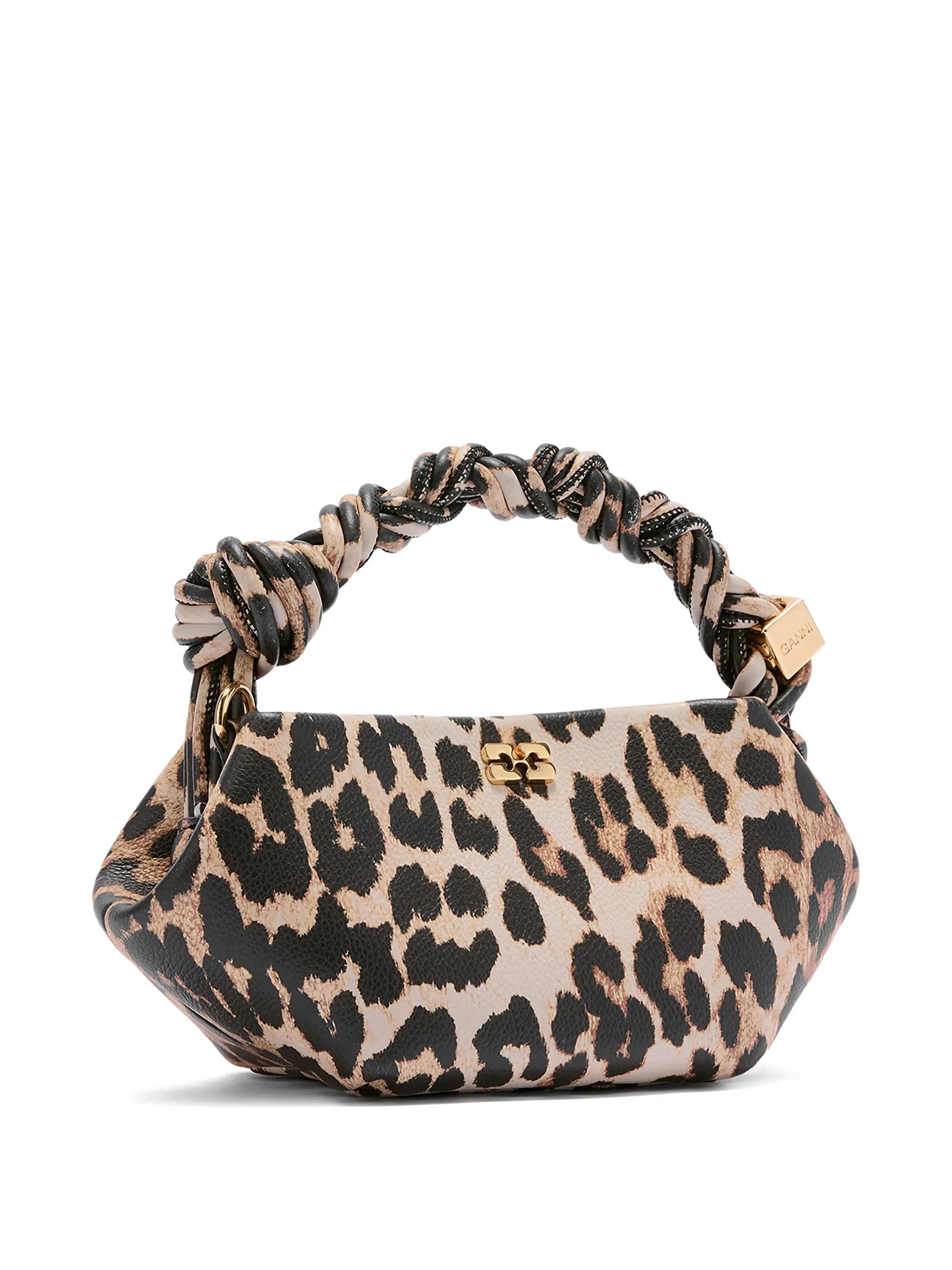 leopard grained mini Bou bag