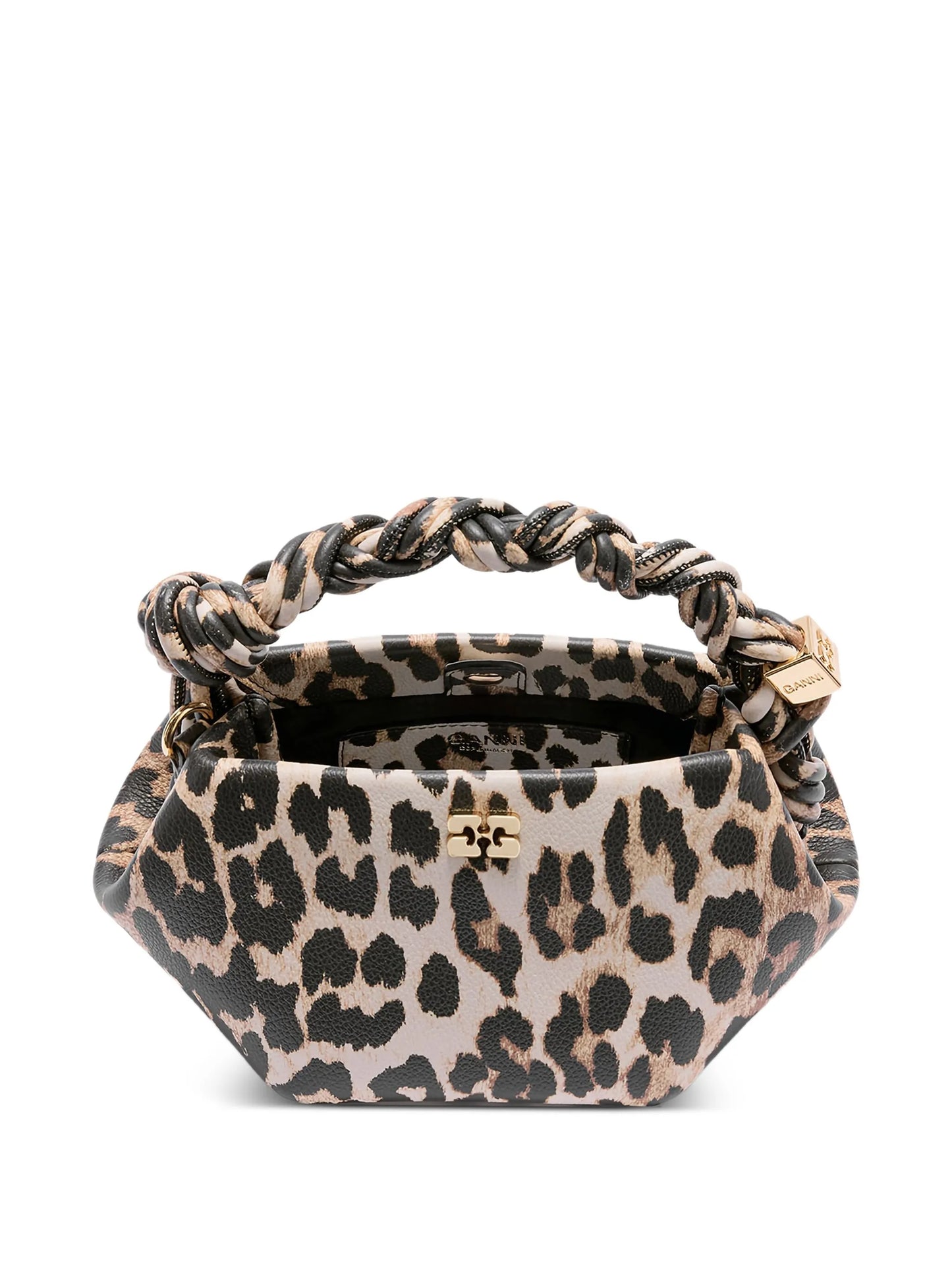 leopard grained mini Bou bag