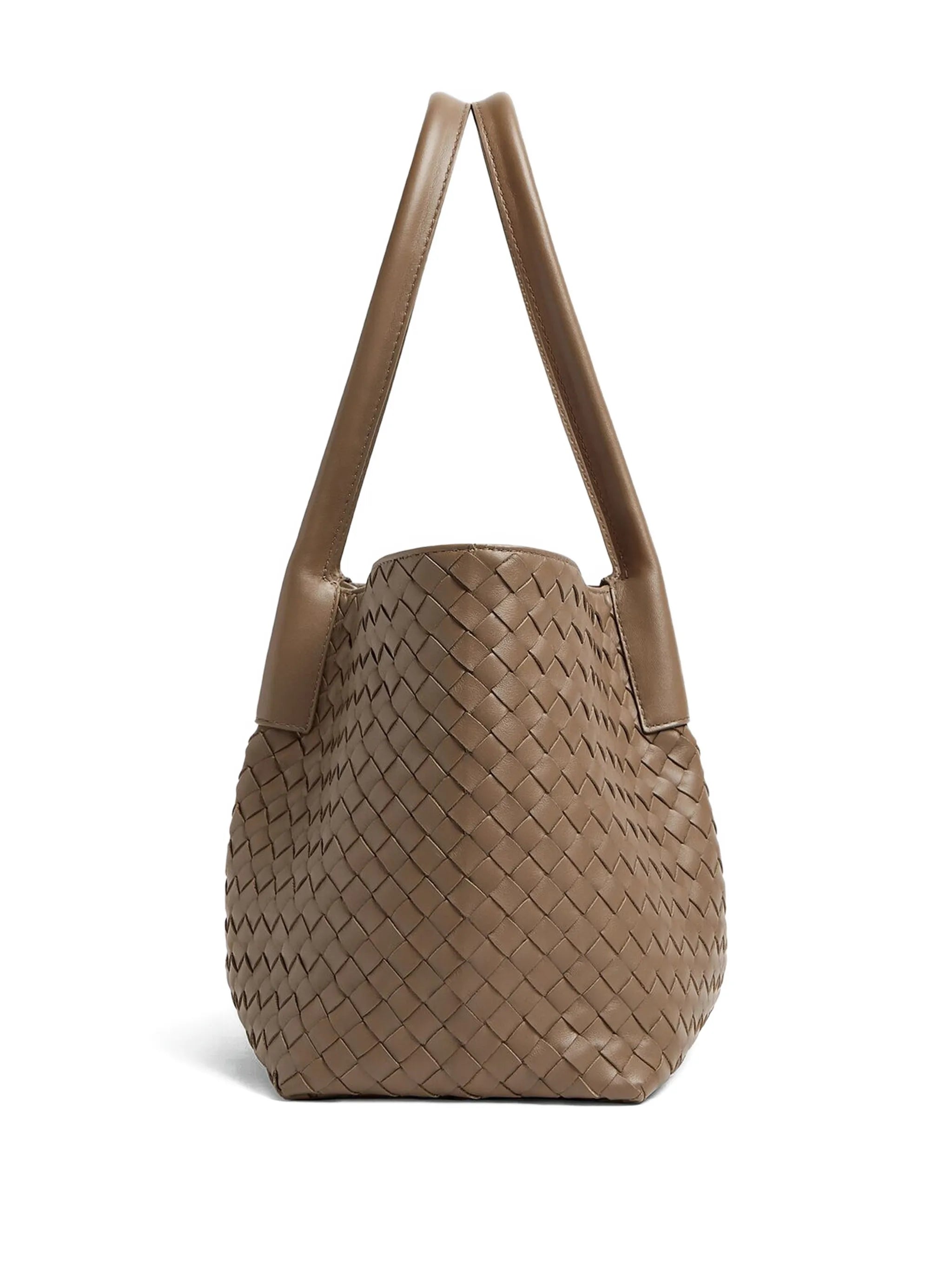 Pinacoteca woven handle tote bag