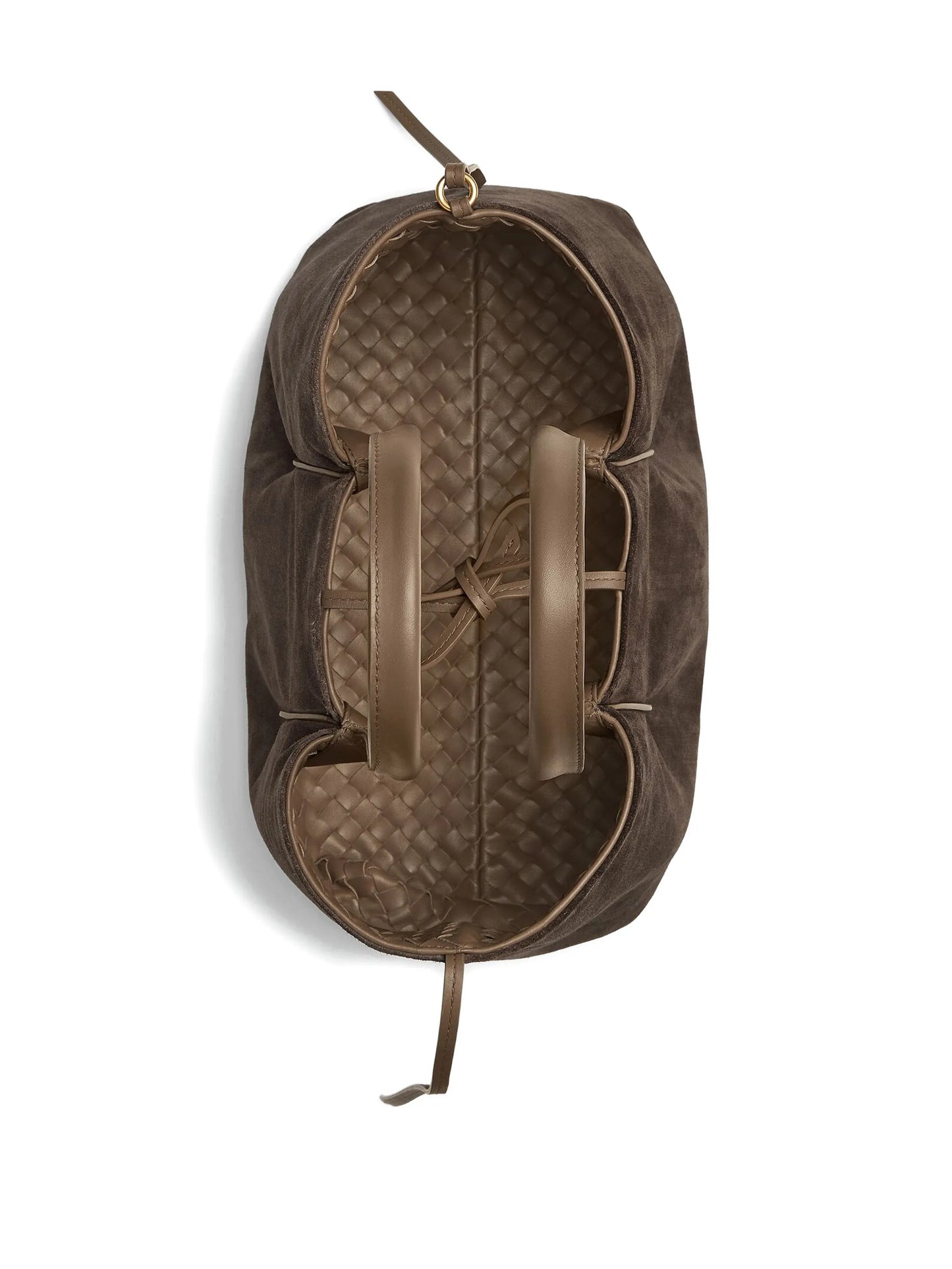 Pinacoteca woven handle tote bag