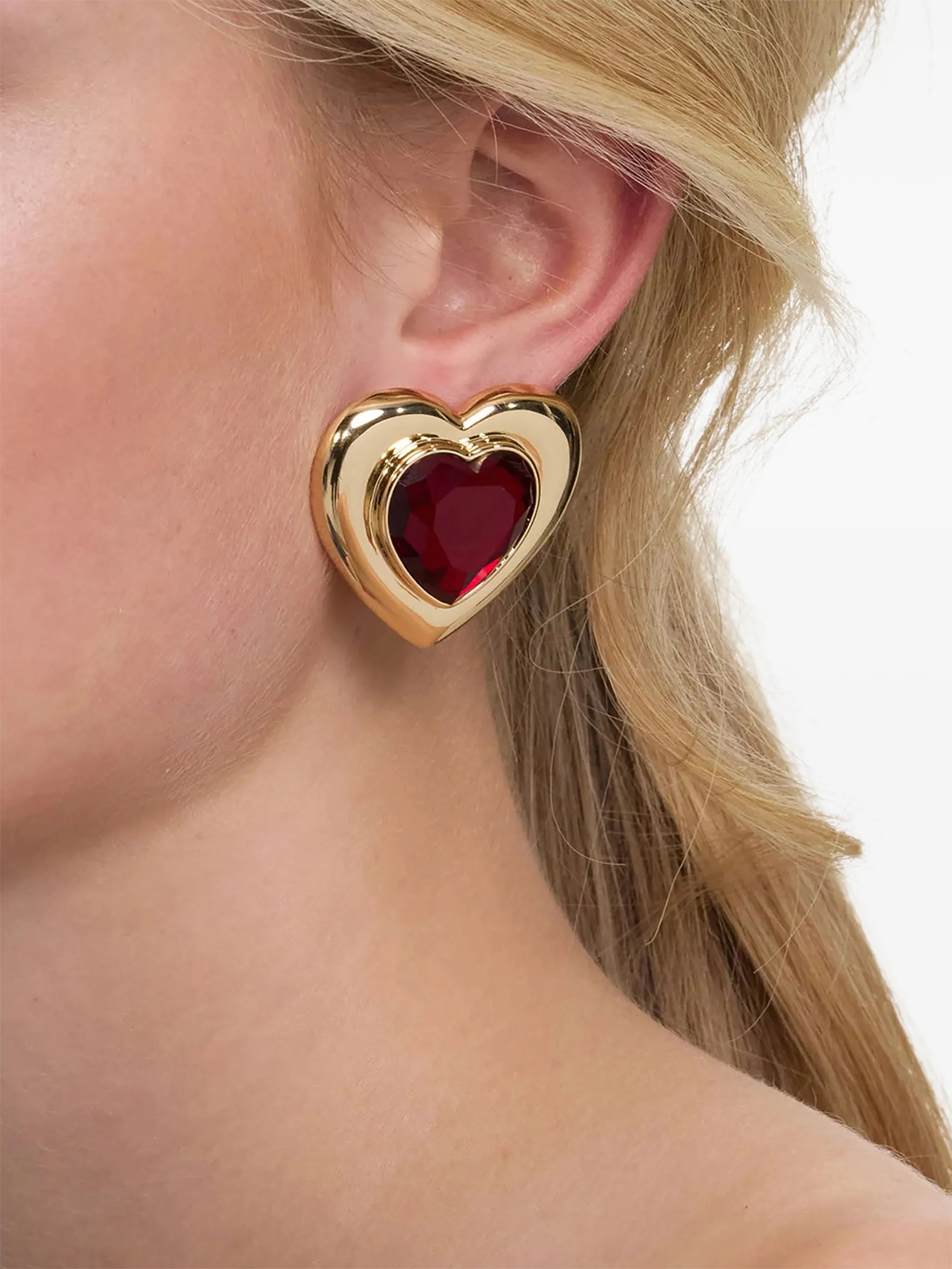 heart earrings