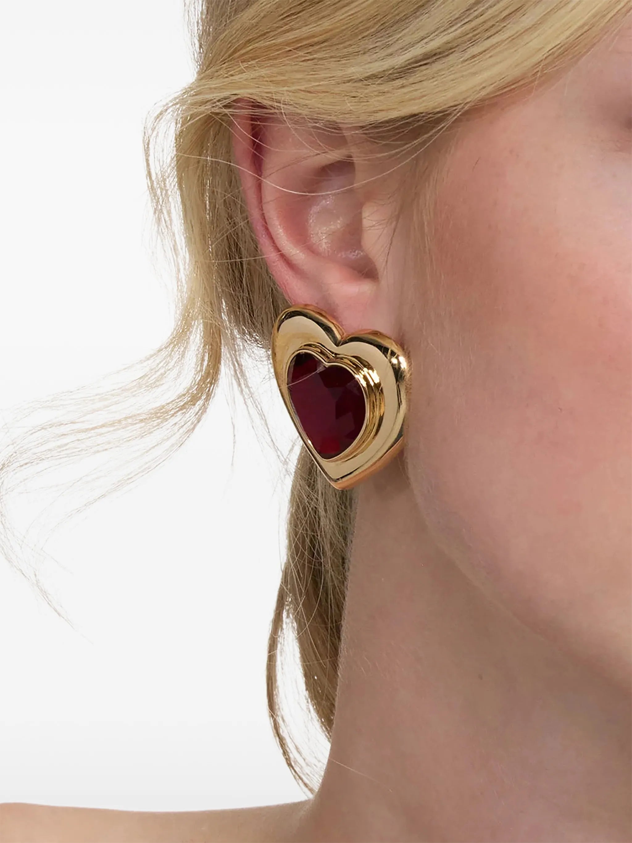 heart earrings
