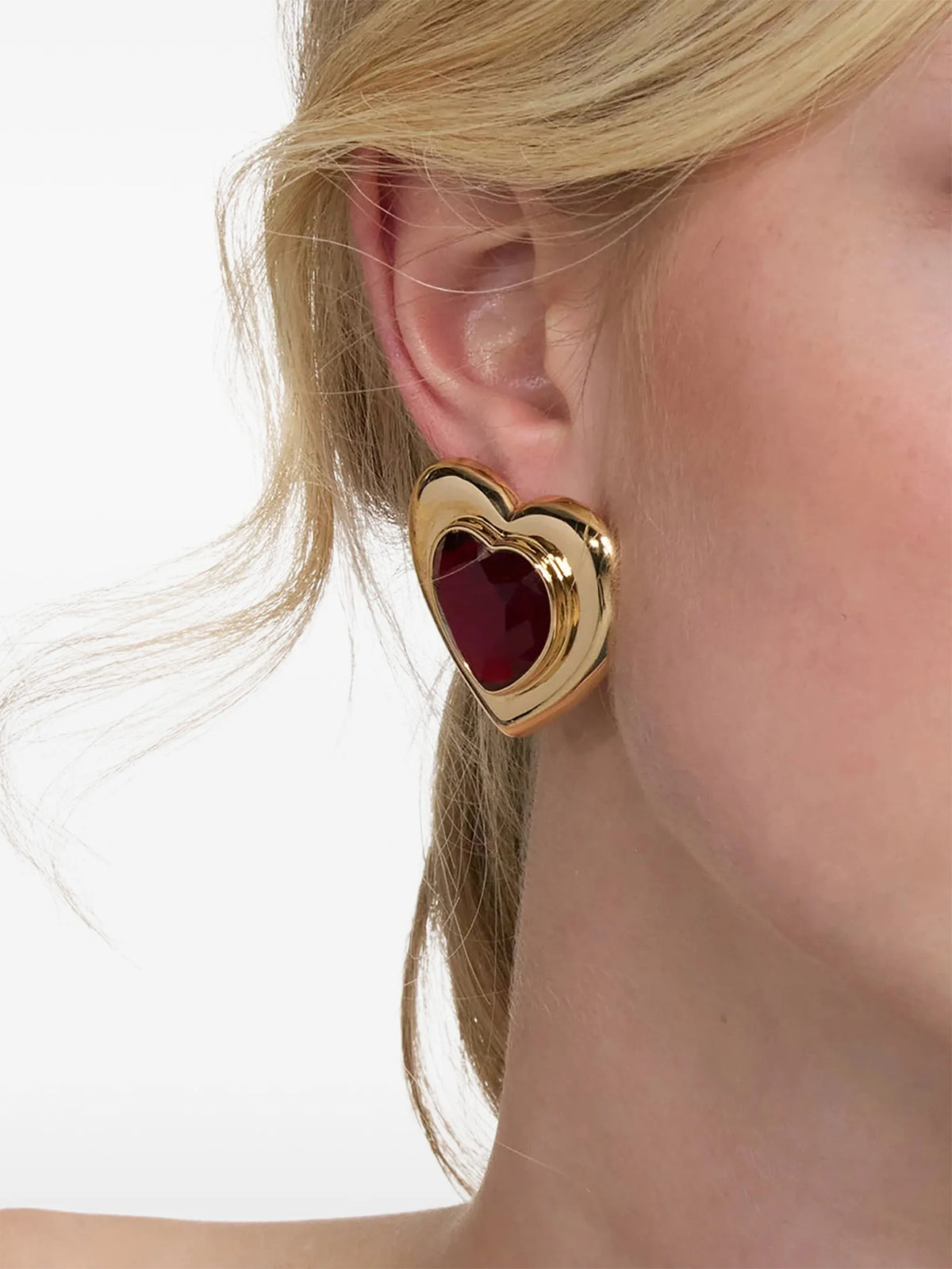heart earrings