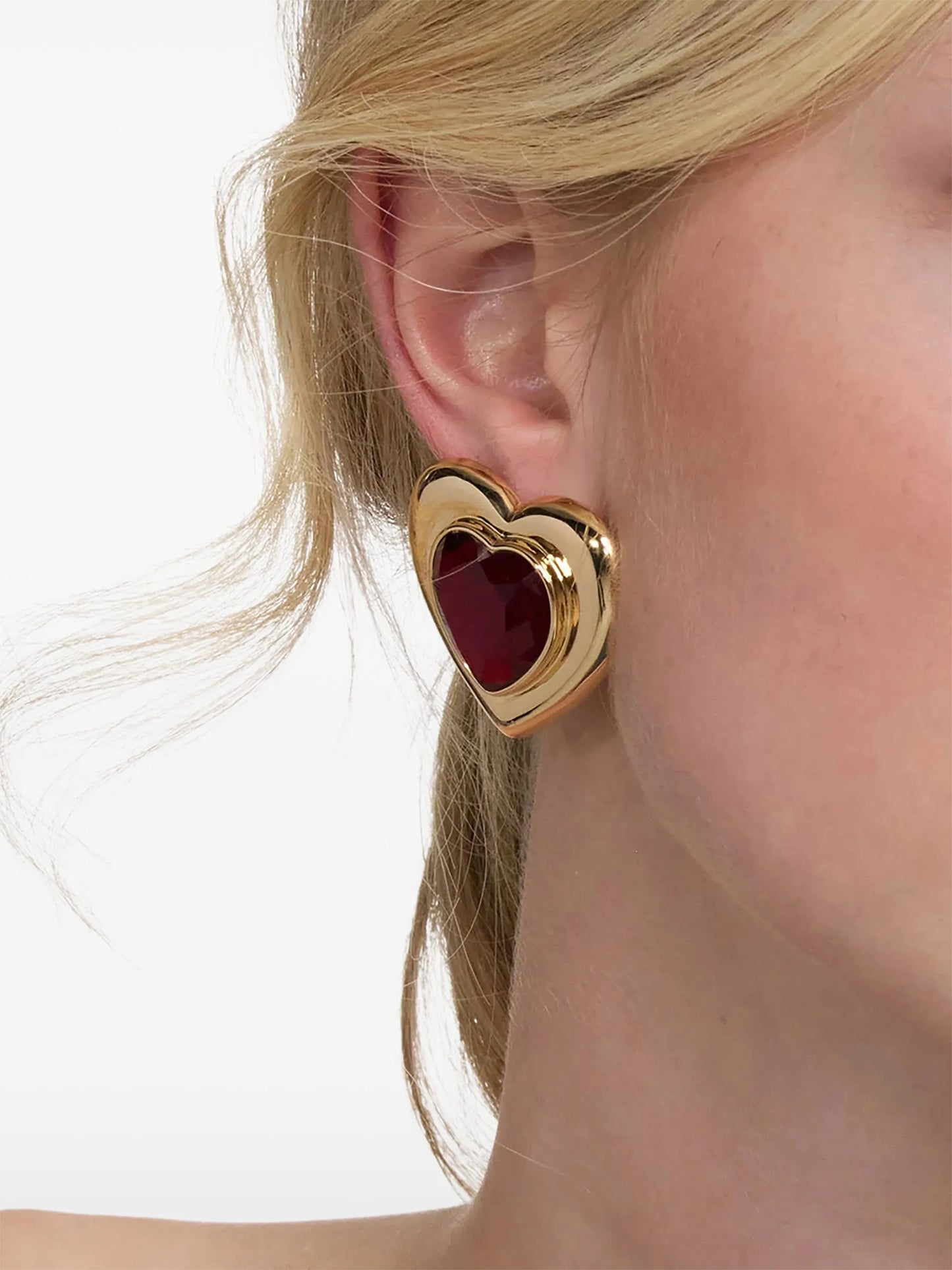 heart earrings