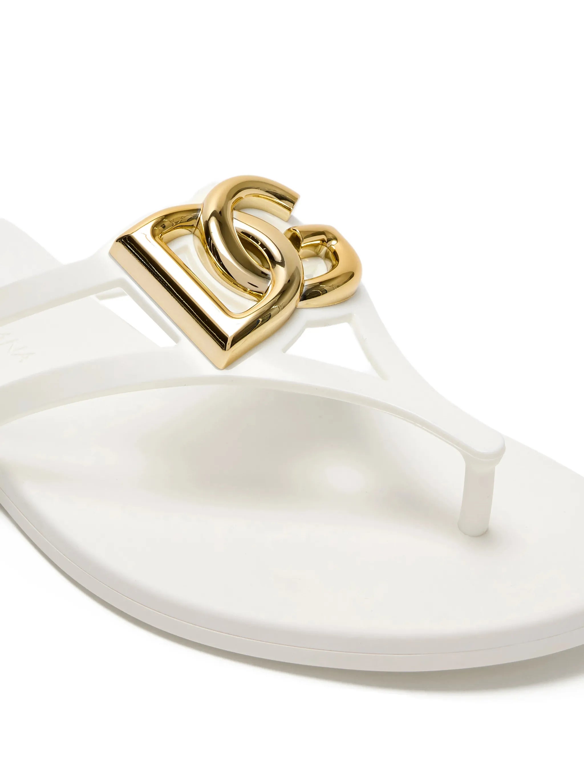 logo-plaque sandals