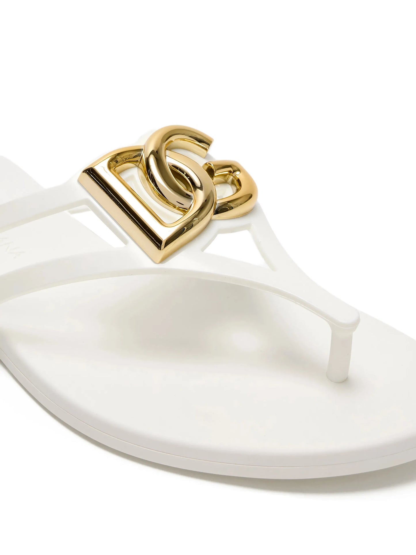 logo-plaque sandals