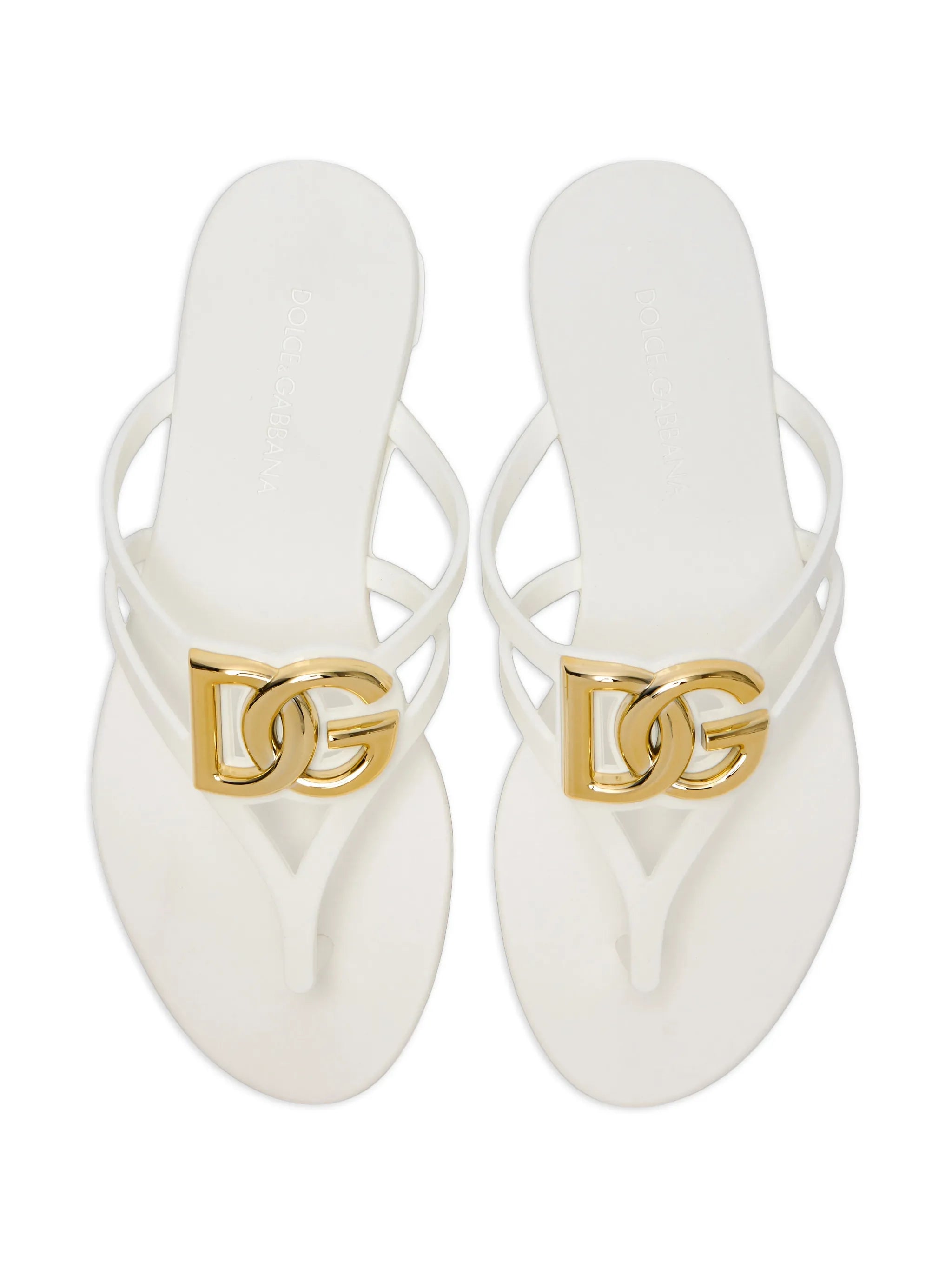 logo-plaque sandals