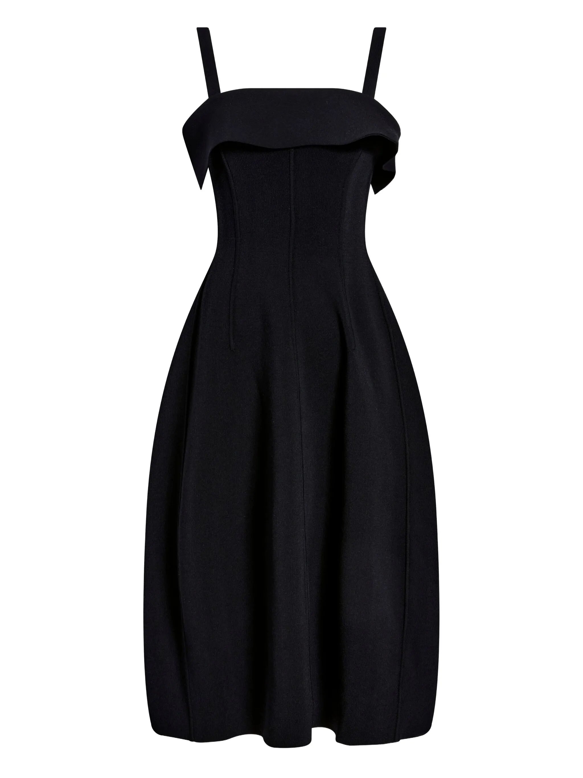 Blanca ruffled midi dress