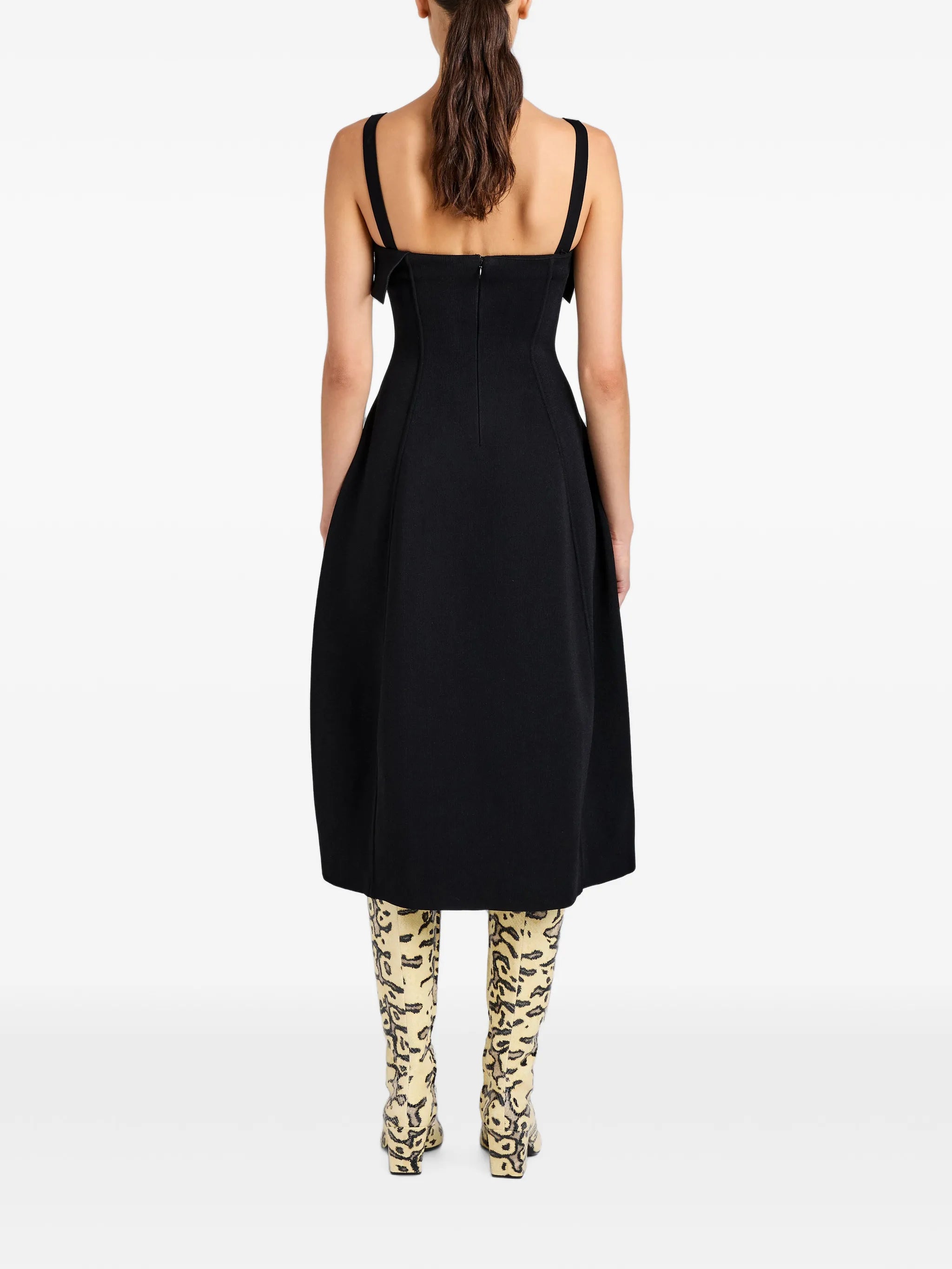 Blanca dress in compact viscose