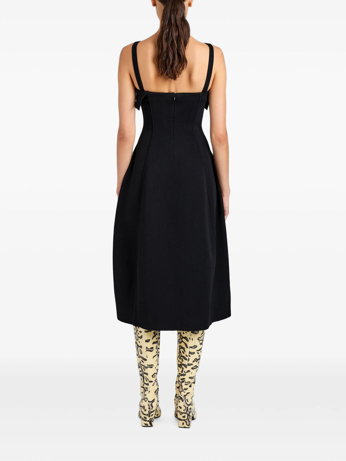 Blanca dress in compact viscose
