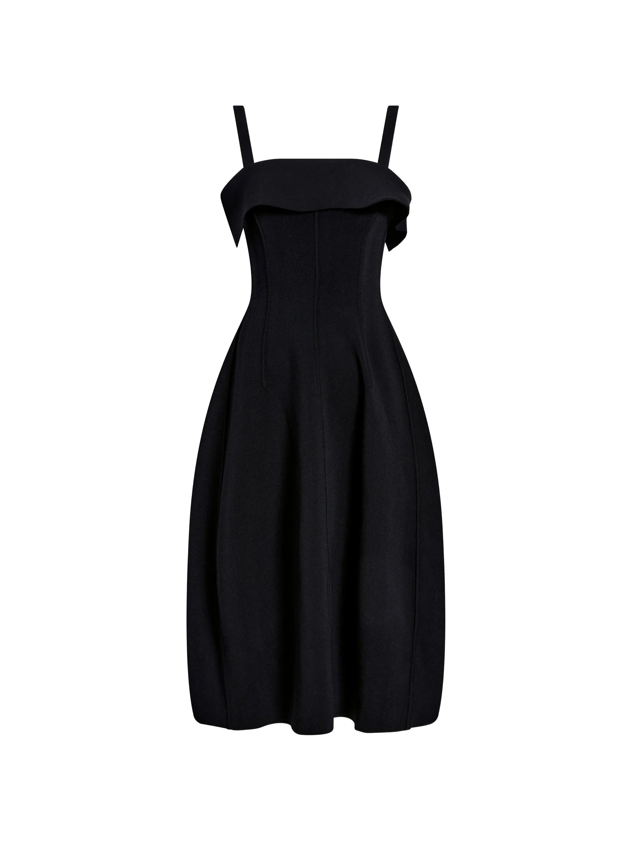 Blanca dress in compact viscose