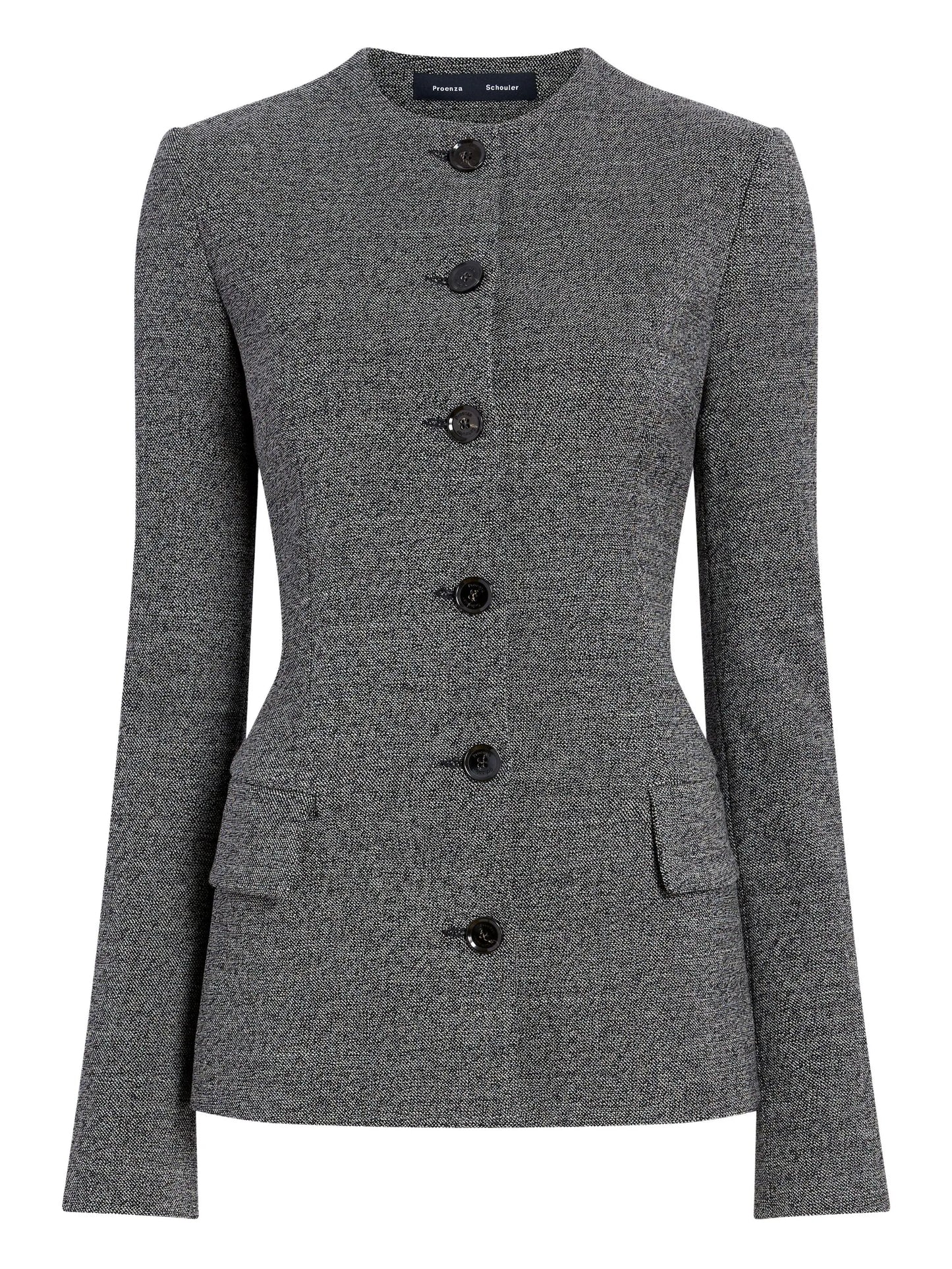 Annemarie button-fastening jacket