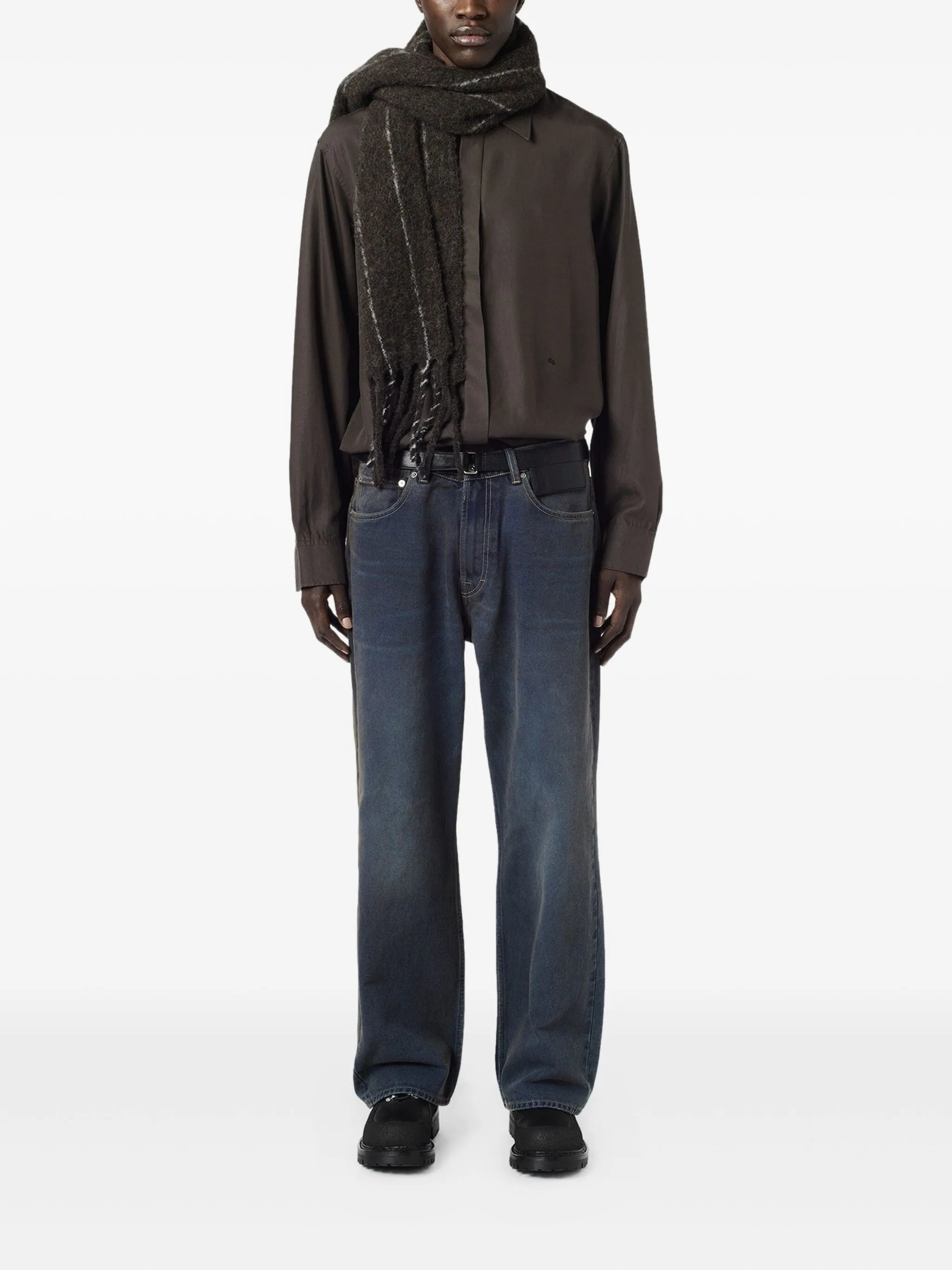 Third Cut cotton jeans