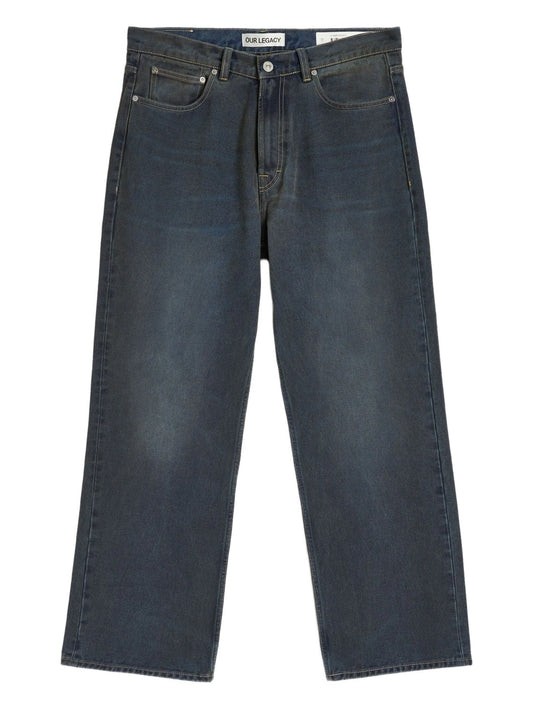 Third Cut cotton jeans