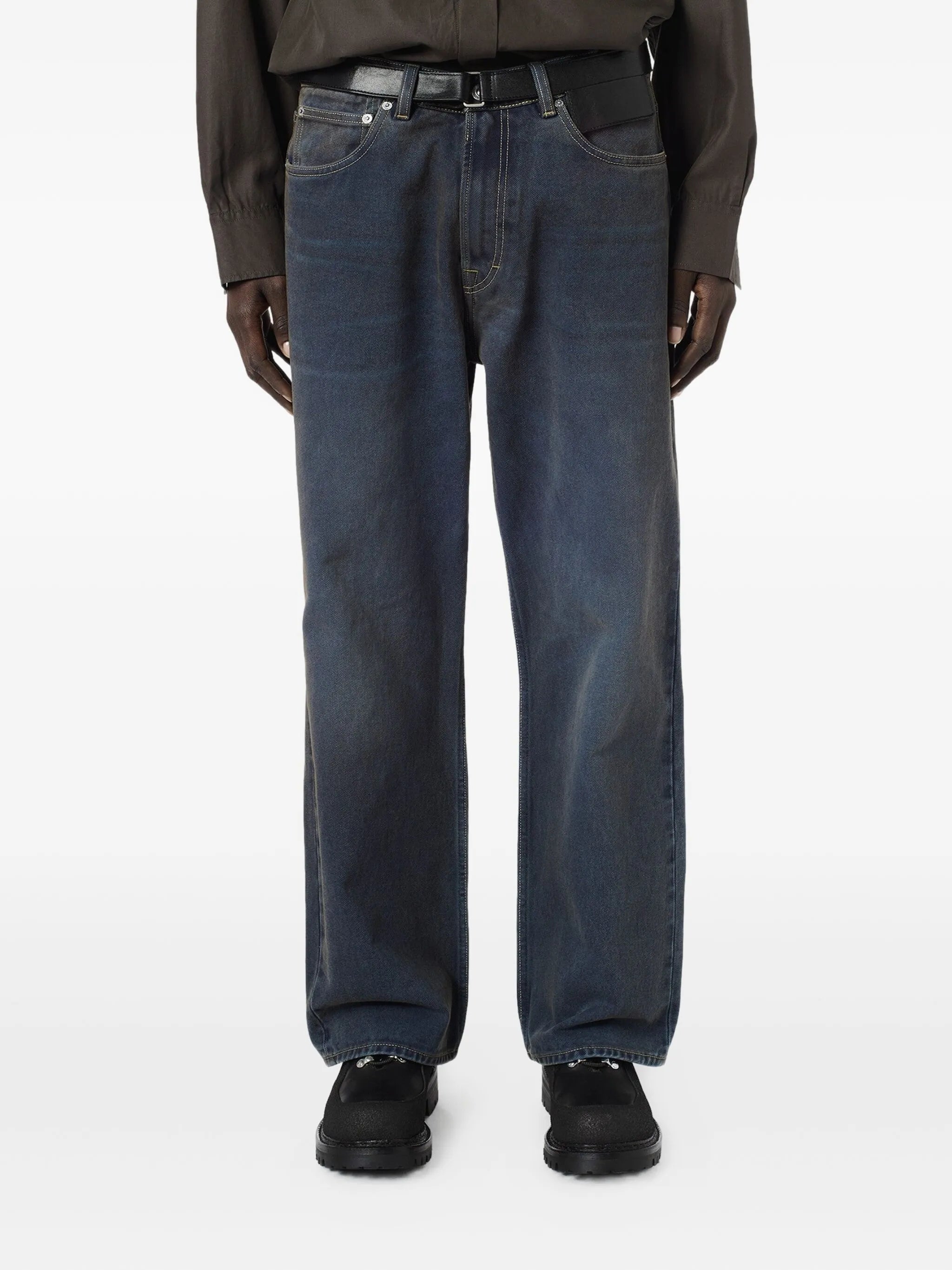 Third Cut cotton jeans