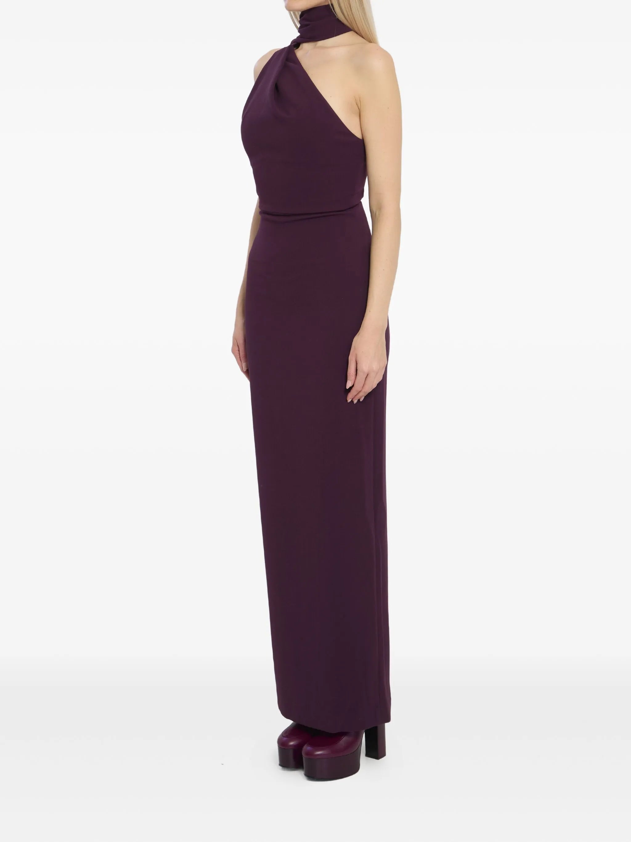 Demi one-shoulder maxi dress