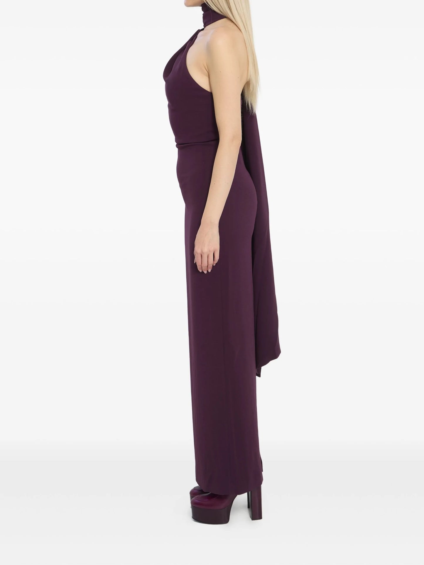 Demi one-shoulder maxi dress
