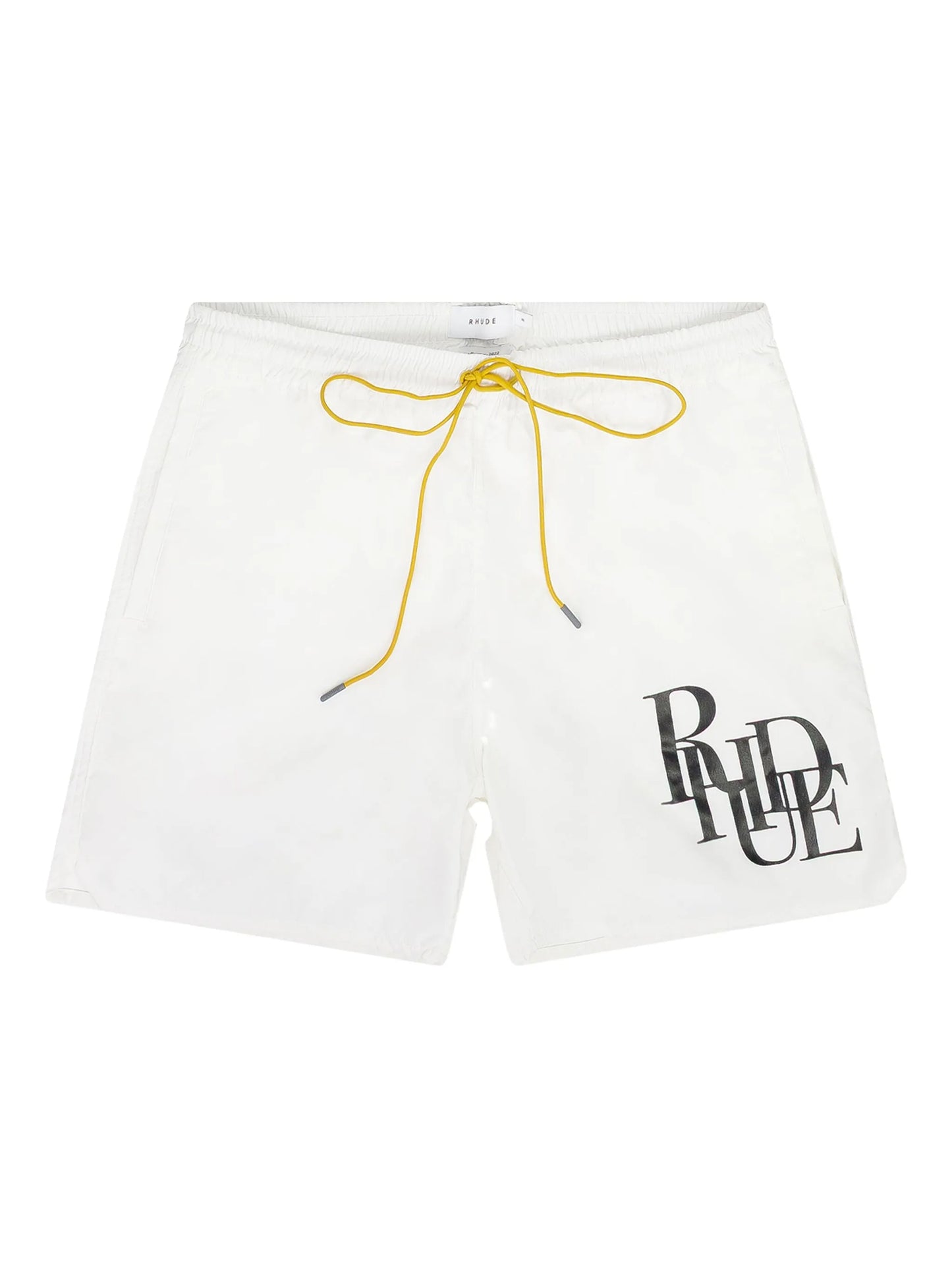logo swim shorts